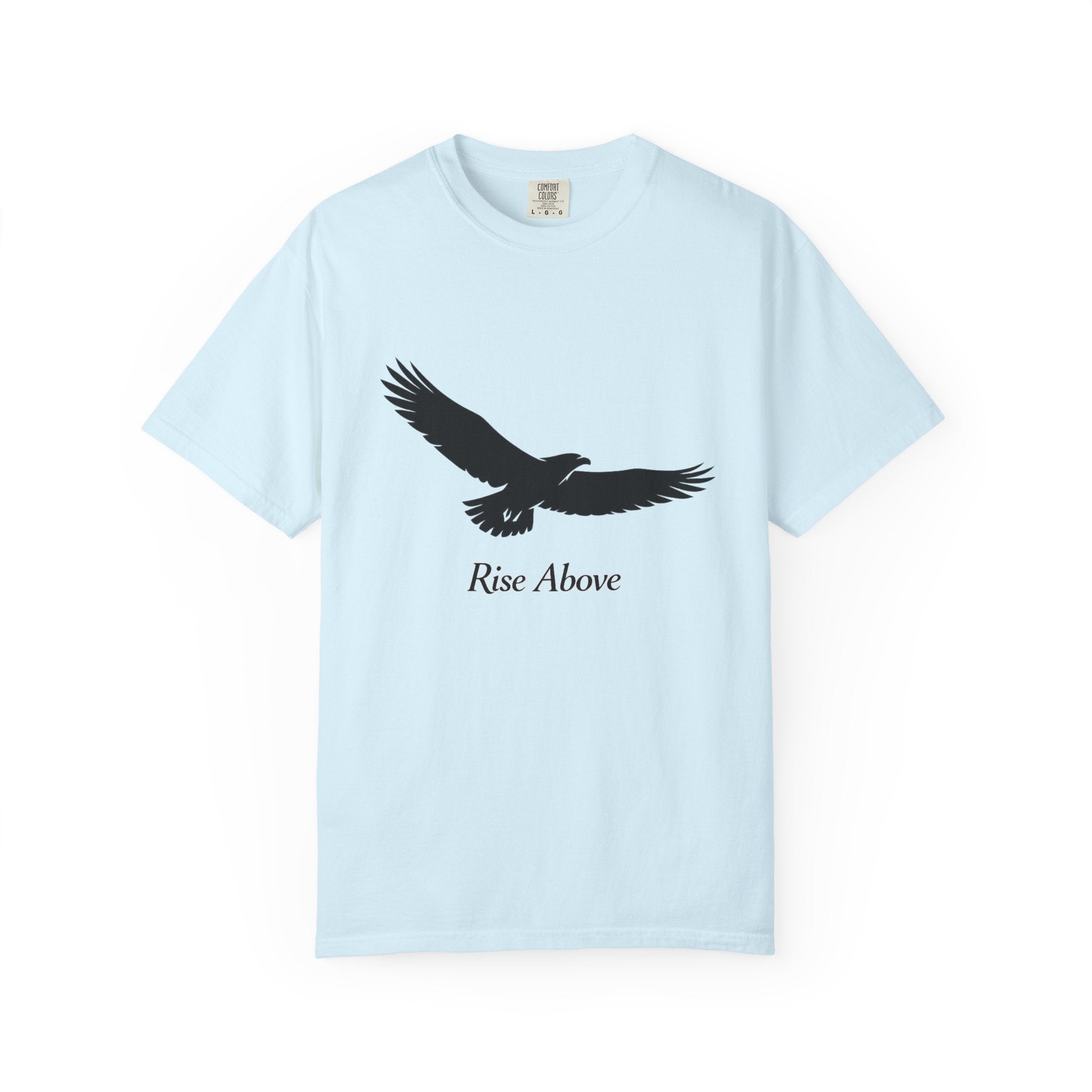 Eagle "Rise Above" T-Shirt — Inspirational Graphic Tee