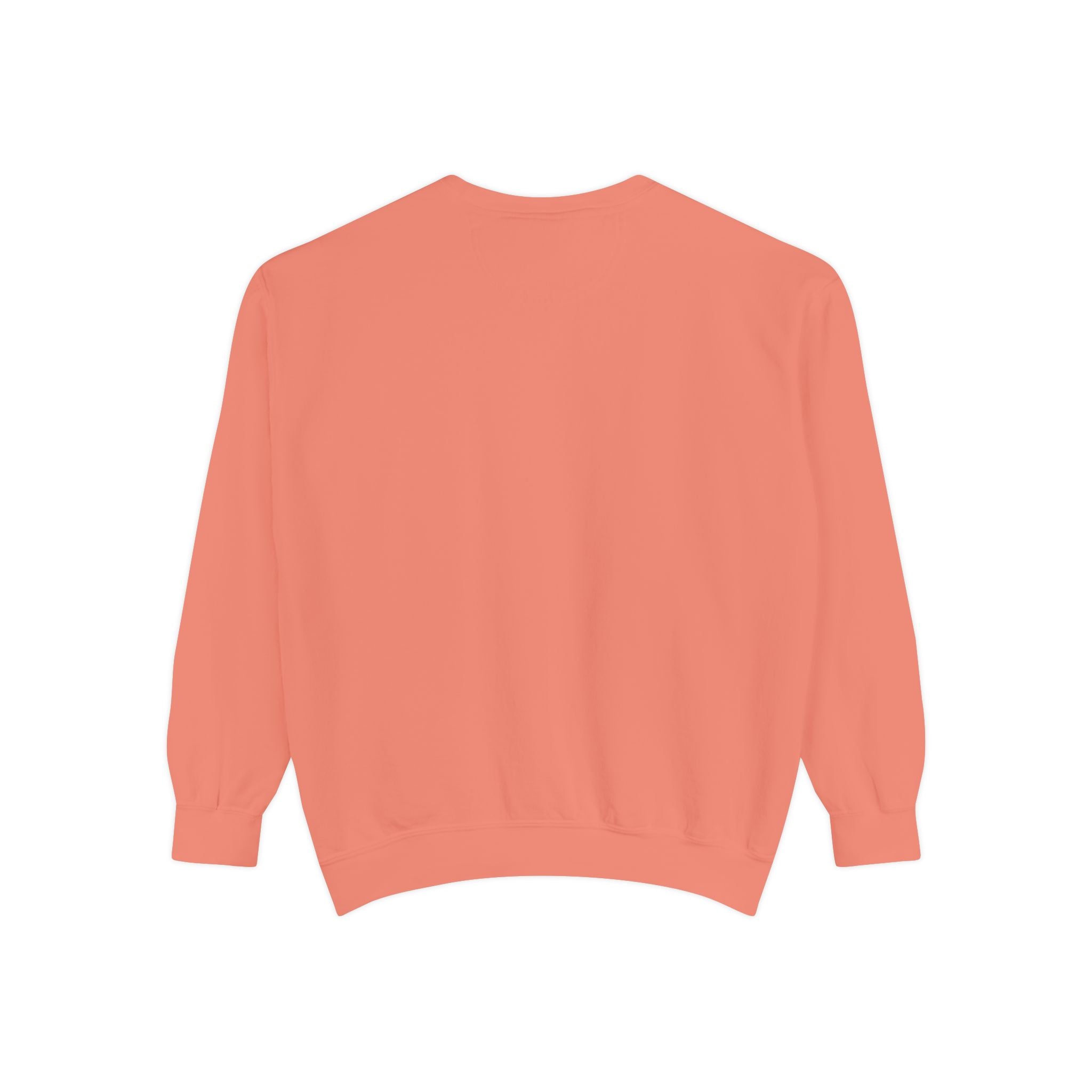 Minimalist Statue Crewneck Sweatshirt — "Love Over Fear" Graphic