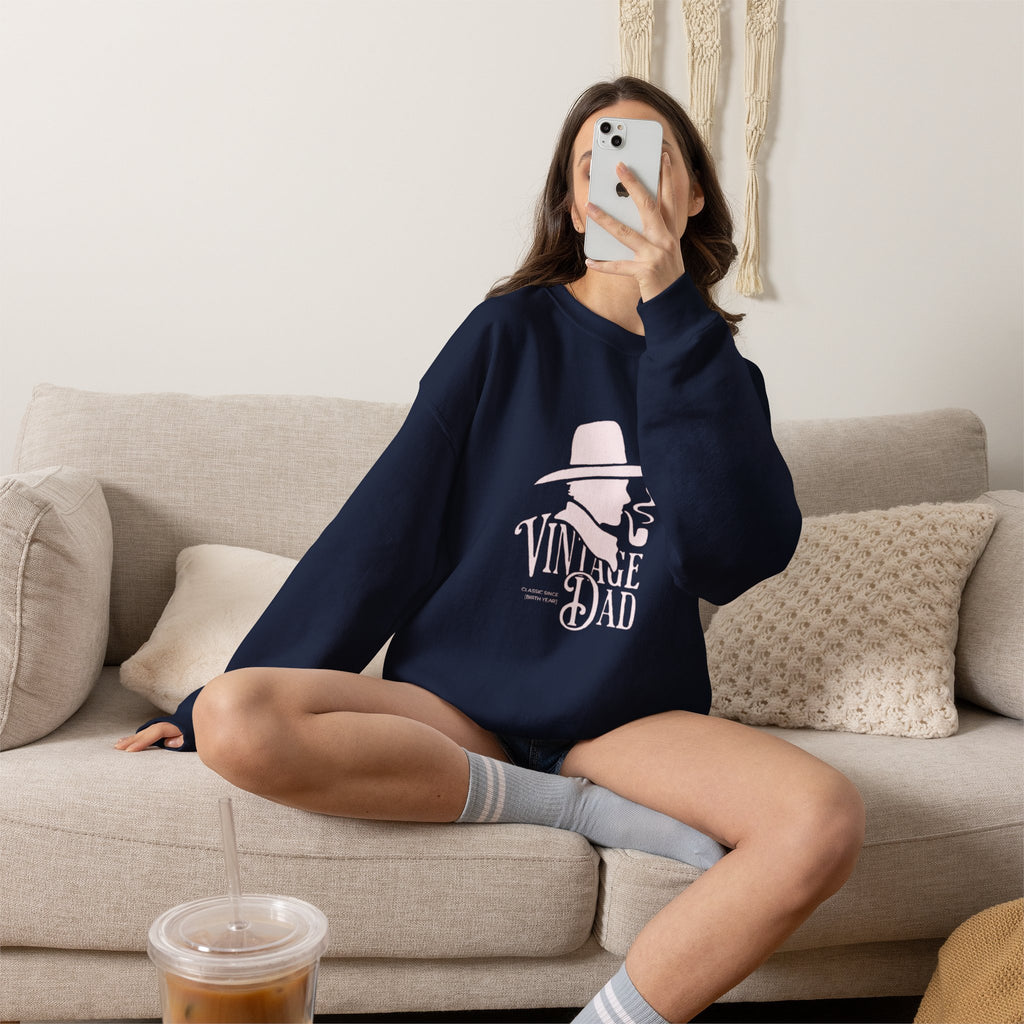 Vintage Dad Sweatshirt — Retro Father’s Day Crewneck