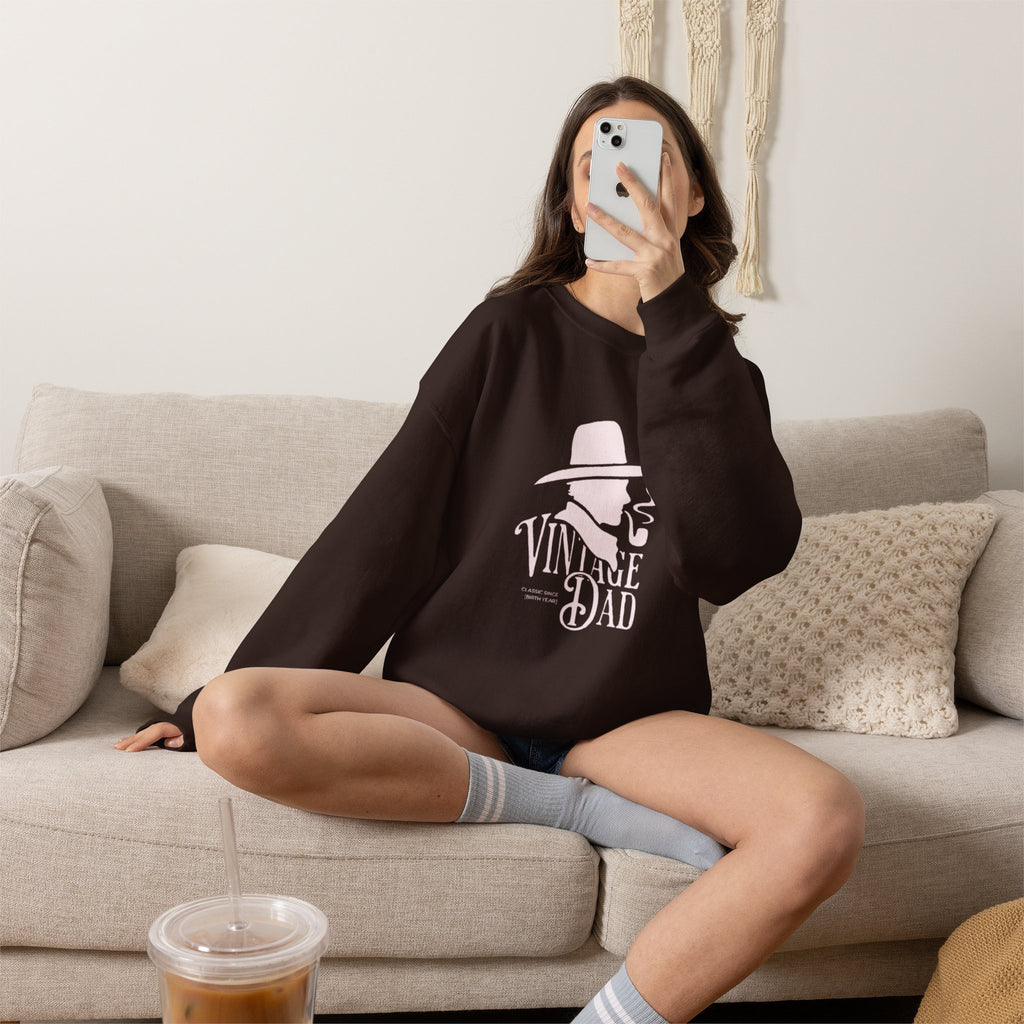 Vintage Dad Sweatshirt — Retro Father’s Day Crewneck