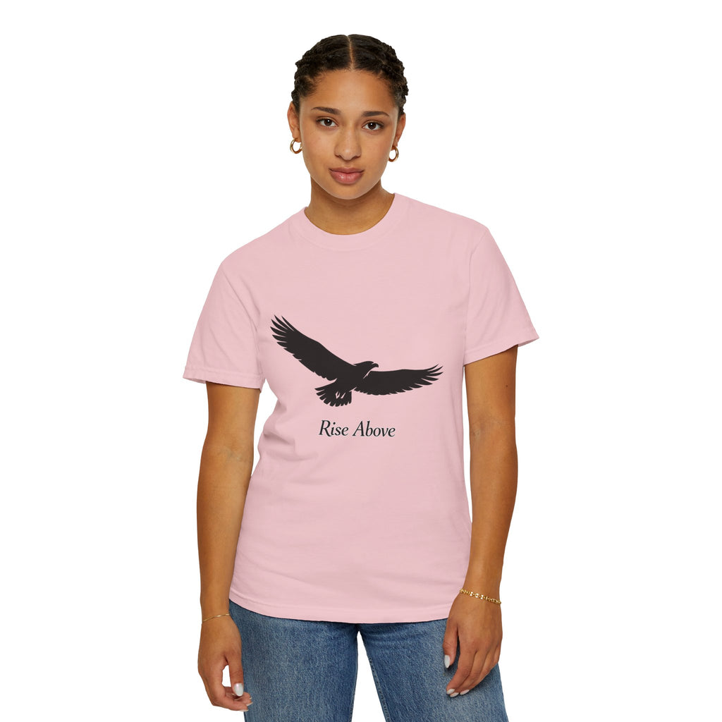 Eagle "Rise Above" T-Shirt — Inspirational Graphic Tee