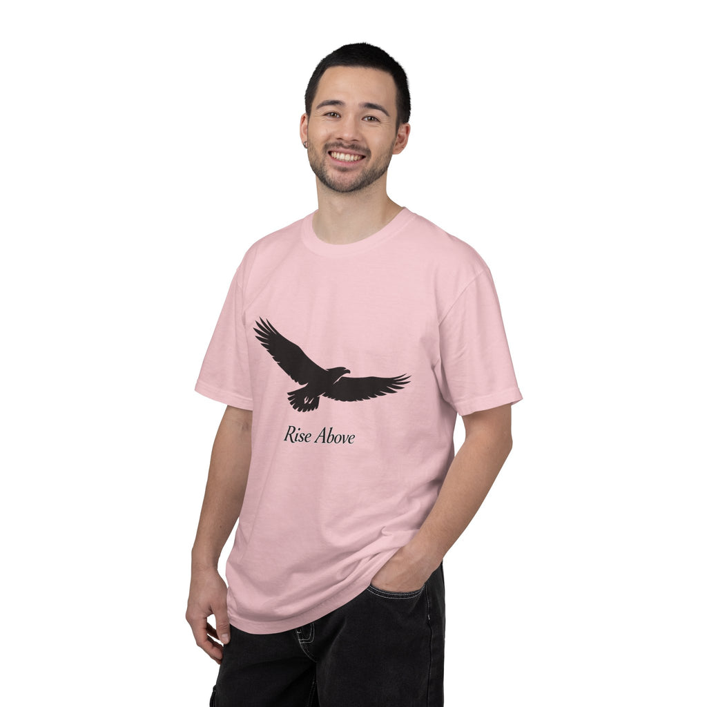 Eagle "Rise Above" T-Shirt — Inspirational Graphic Tee