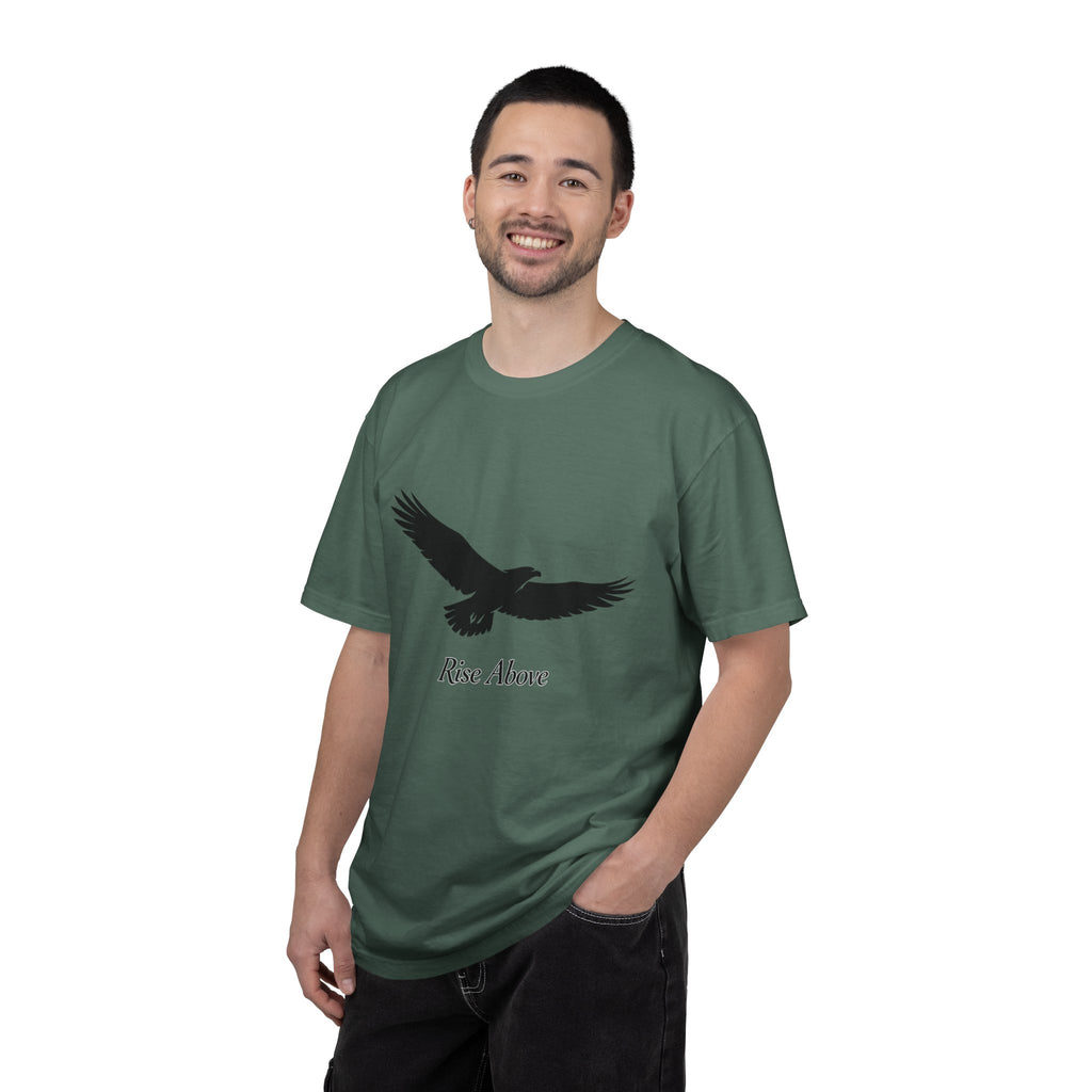 Eagle "Rise Above" T-Shirt — Inspirational Graphic Tee