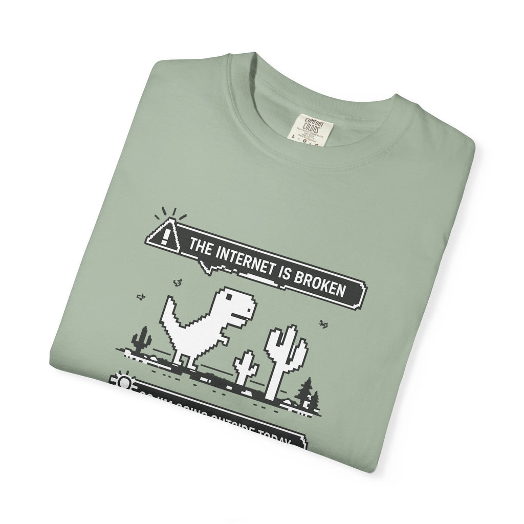 The Internet Is Broken — Dino Offline Graphic T-Shirt