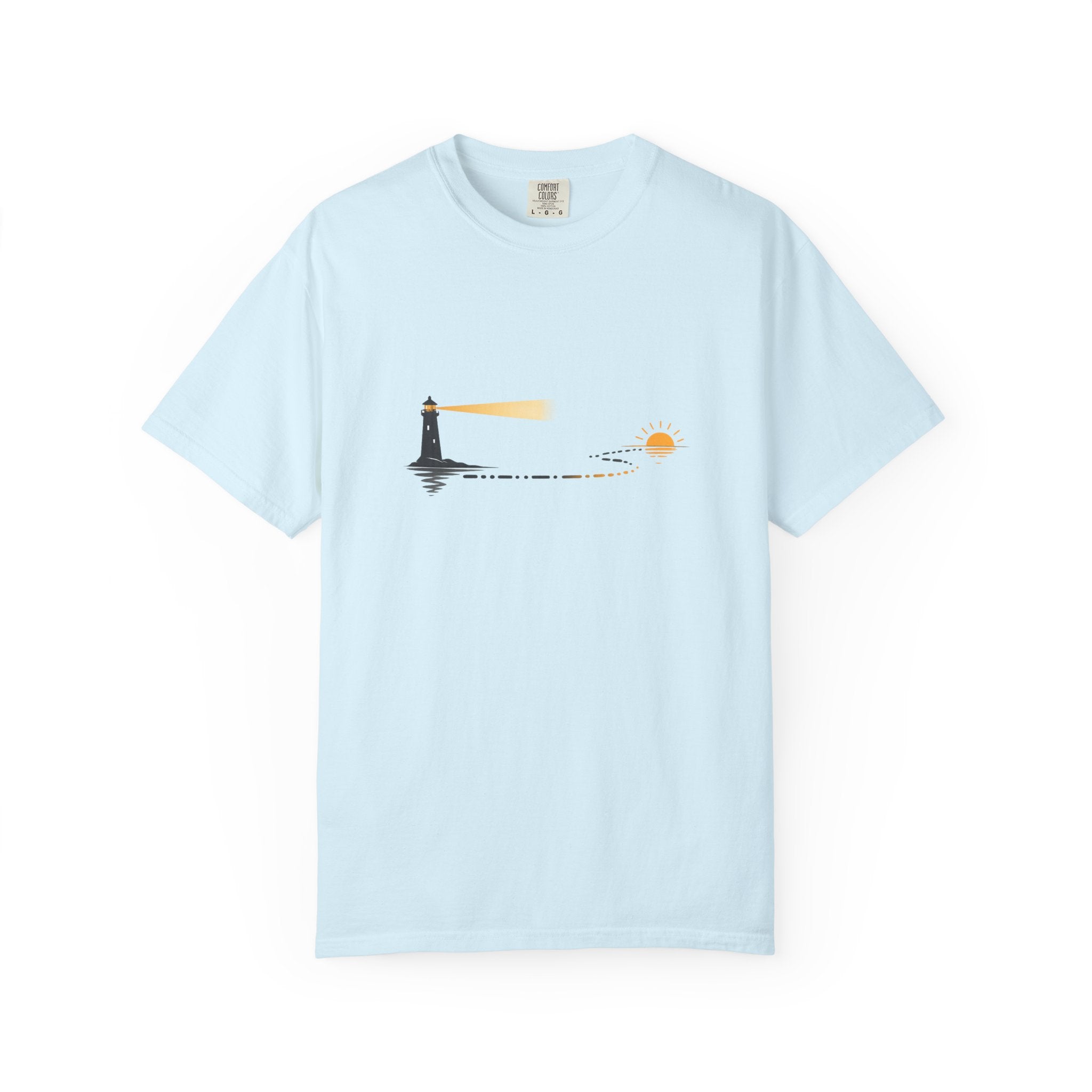 Lighthouse Sunset Graphic T-Shirt