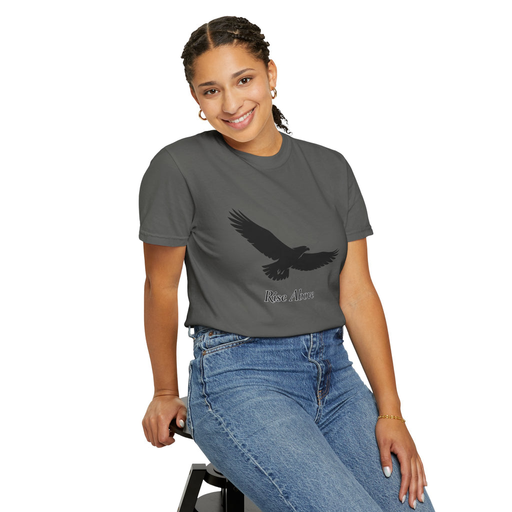 Eagle "Rise Above" T-Shirt — Inspirational Graphic Tee