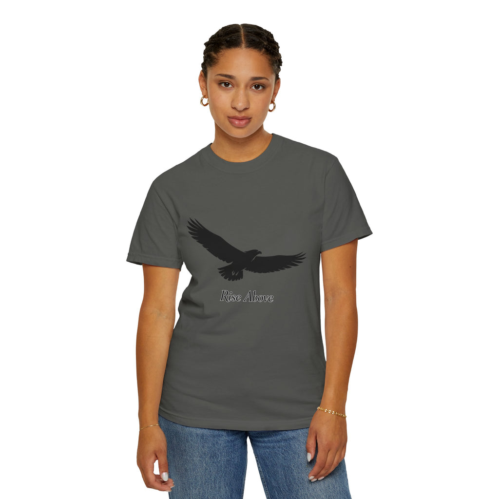 Eagle "Rise Above" T-Shirt — Inspirational Graphic Tee
