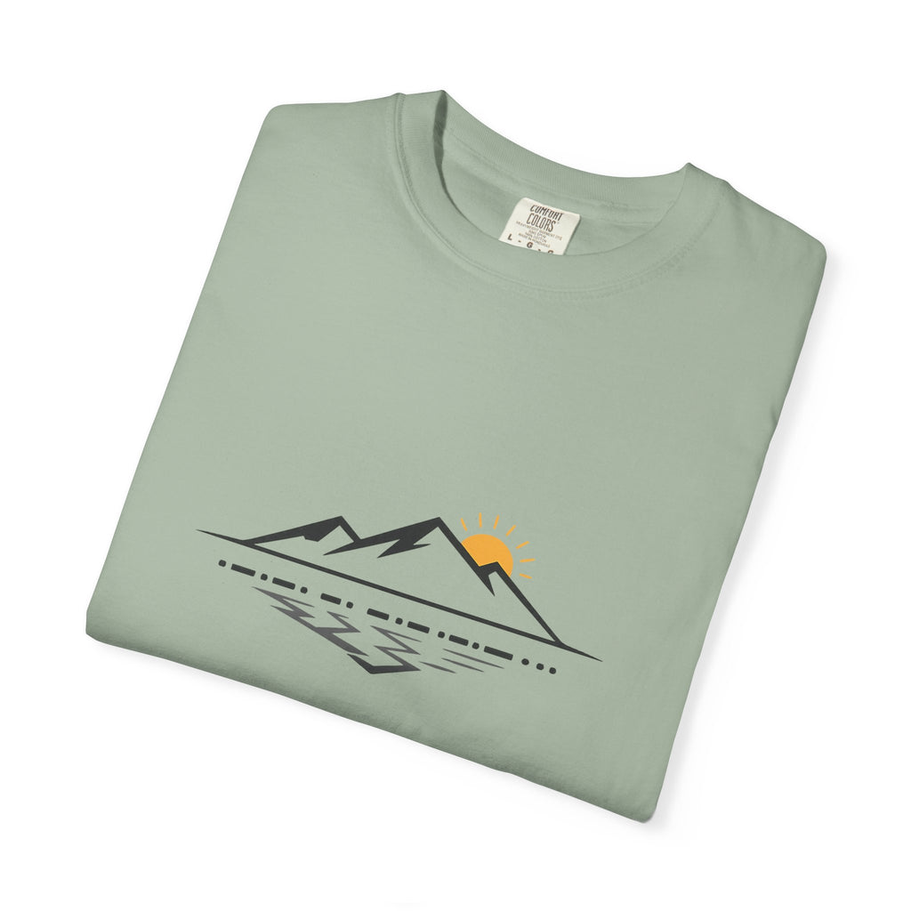 Minimal Mountain Sunset T-Shirt
