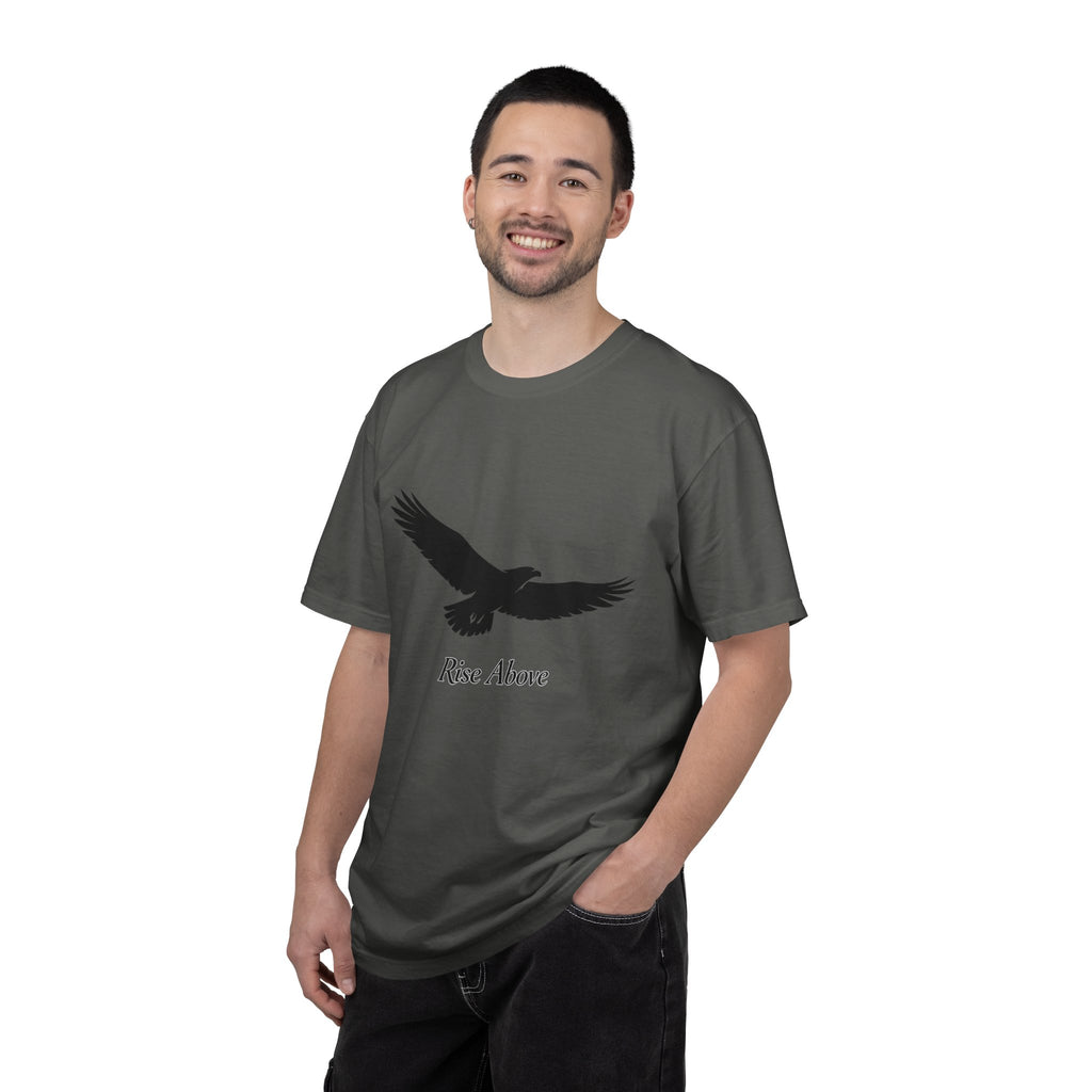 Eagle "Rise Above" T-Shirt — Inspirational Graphic Tee