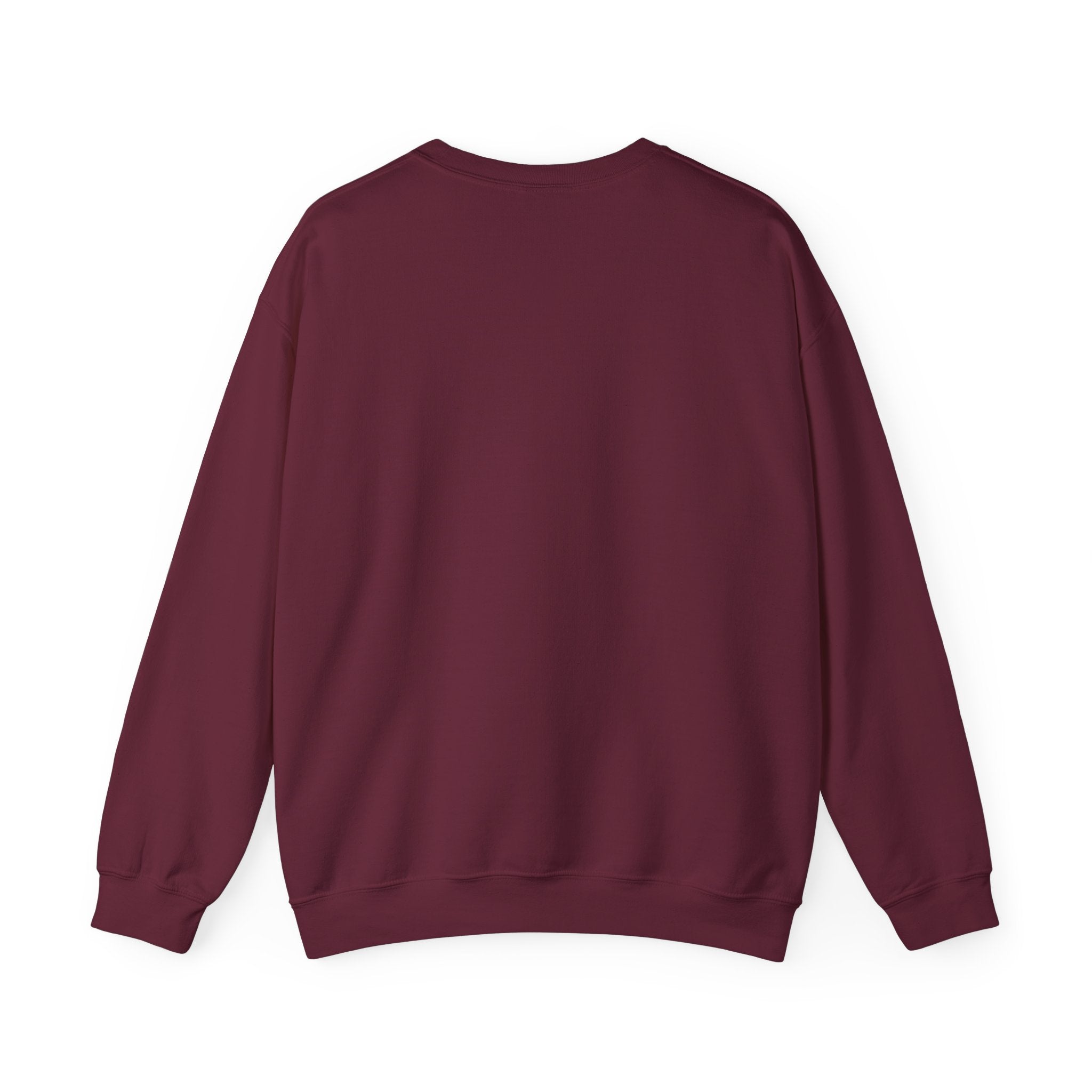 Crewneck Sweatshirt — Inspirational Tree Design: "Grow Through What You Go Through"