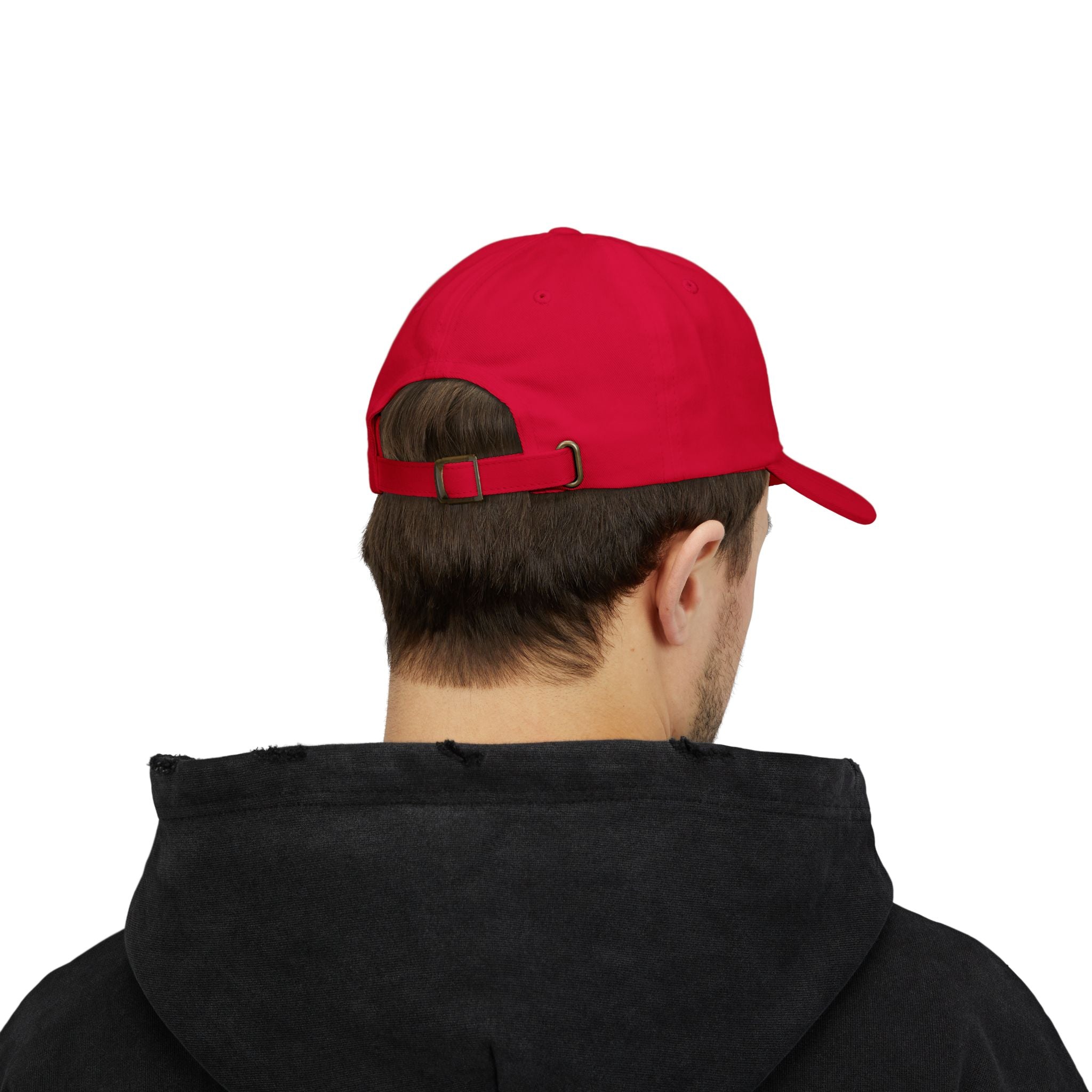 Deer Skull Dad Cap — Minimal Rustic Antler Baseball Hat