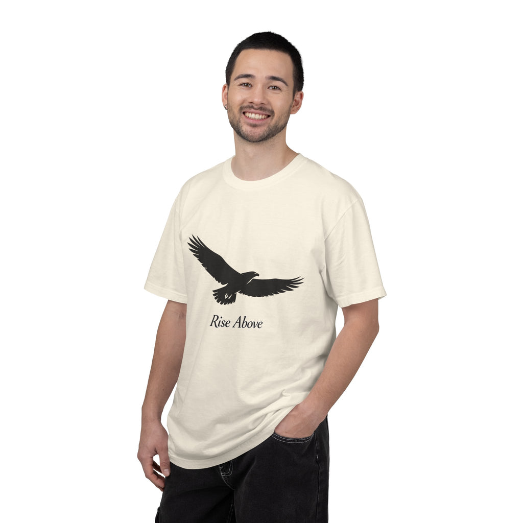 Eagle "Rise Above" T-Shirt — Inspirational Graphic Tee