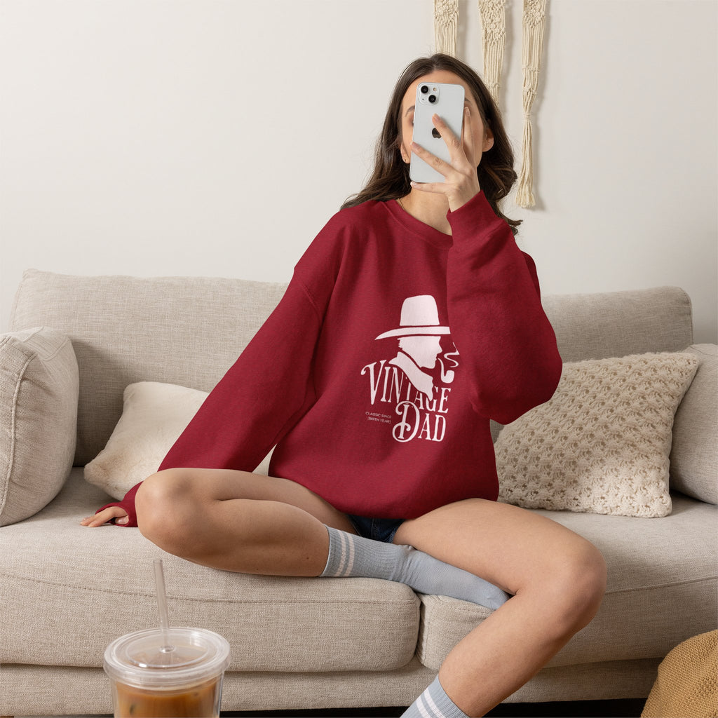 Vintage Dad Sweatshirt — Retro Father’s Day Crewneck