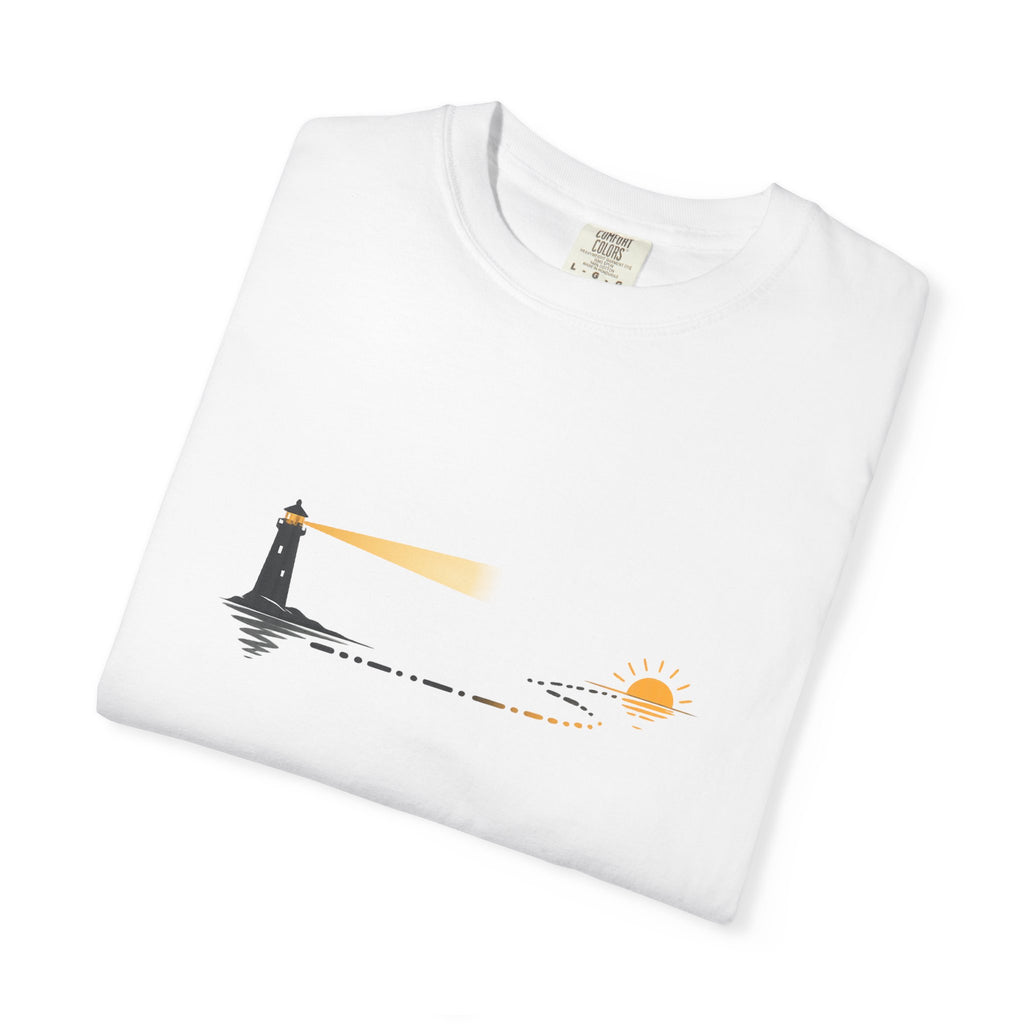 Lighthouse Sunset Graphic T-Shirt