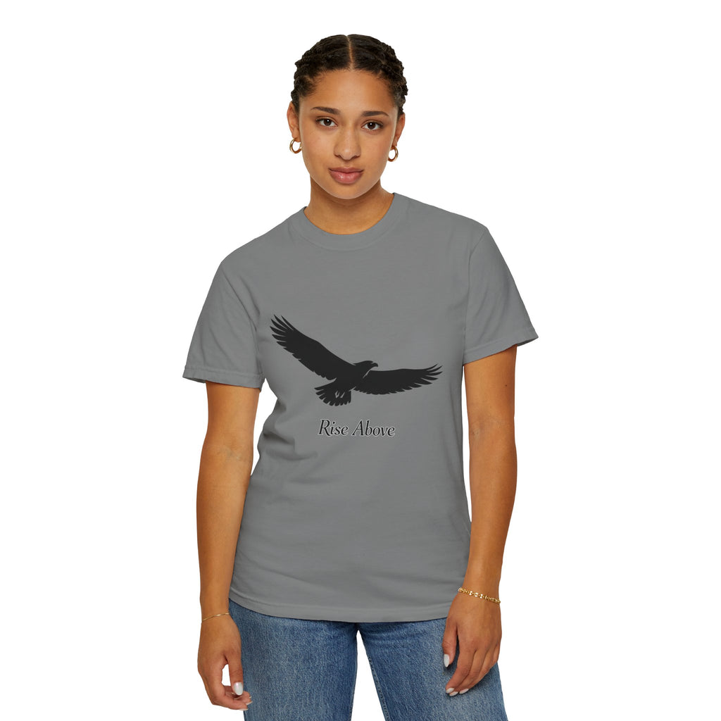 Eagle "Rise Above" T-Shirt — Inspirational Graphic Tee
