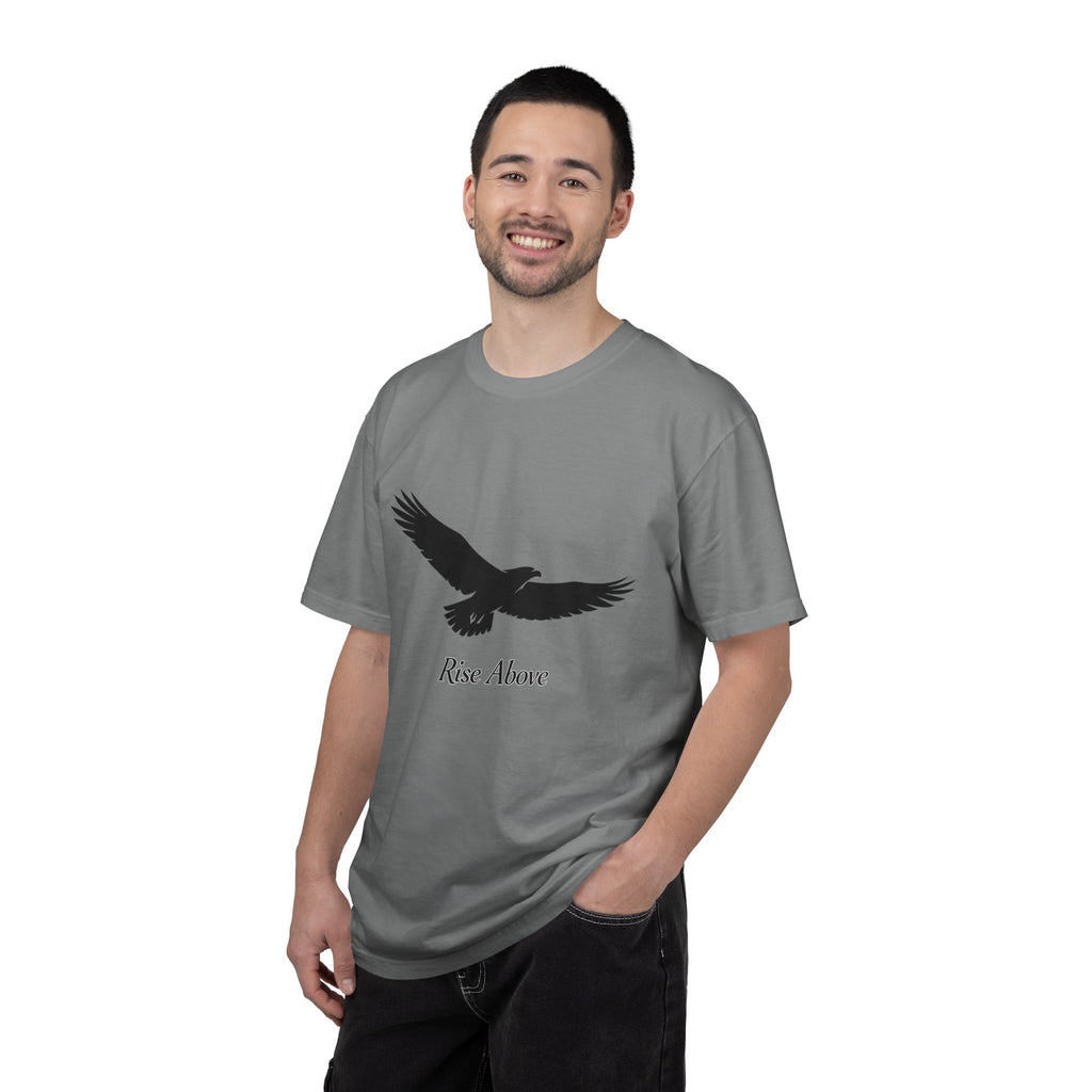 Eagle "Rise Above" T-Shirt — Inspirational Graphic Tee