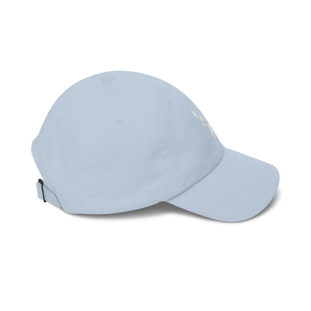 Deer Skull Dad Cap — Minimal Rustic Antler Baseball Hat