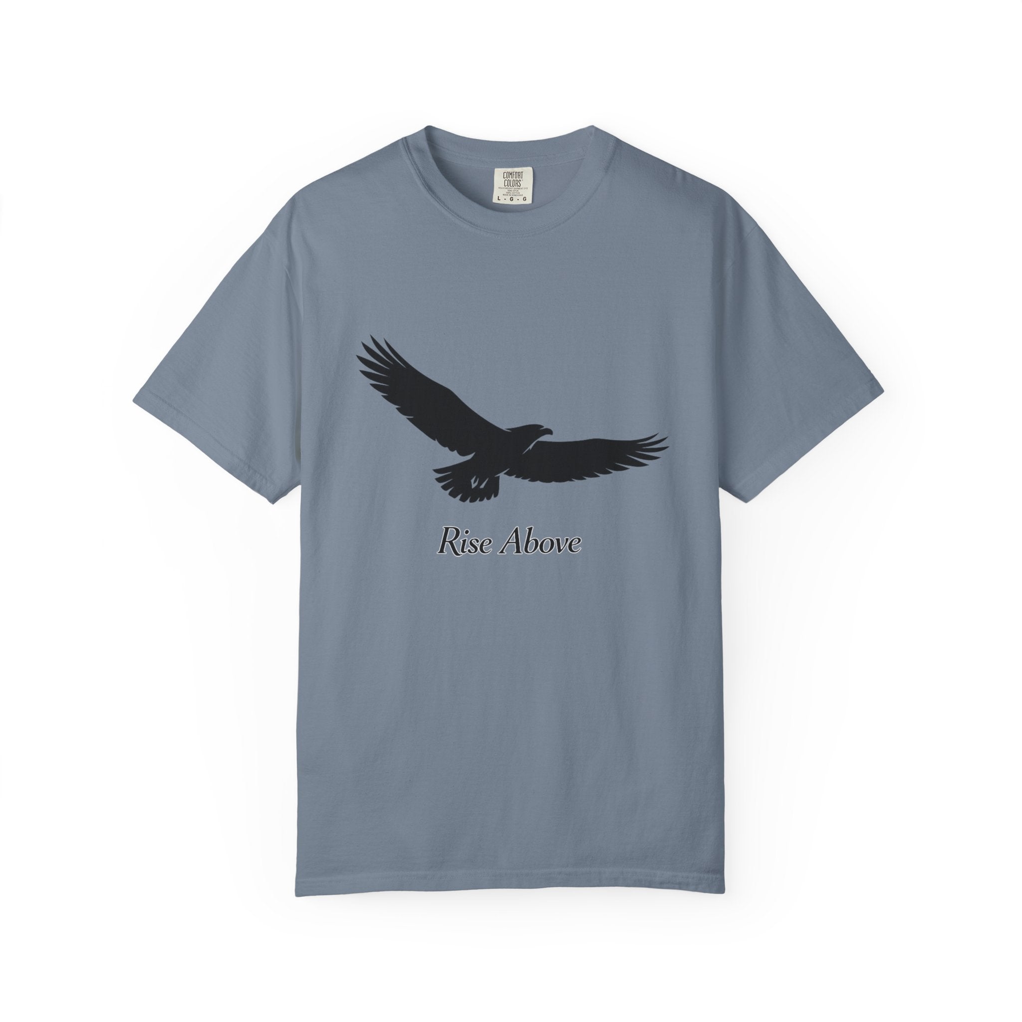 Eagle "Rise Above" T-Shirt — Inspirational Graphic Tee