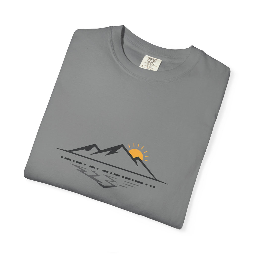 Minimal Mountain Sunset T-Shirt