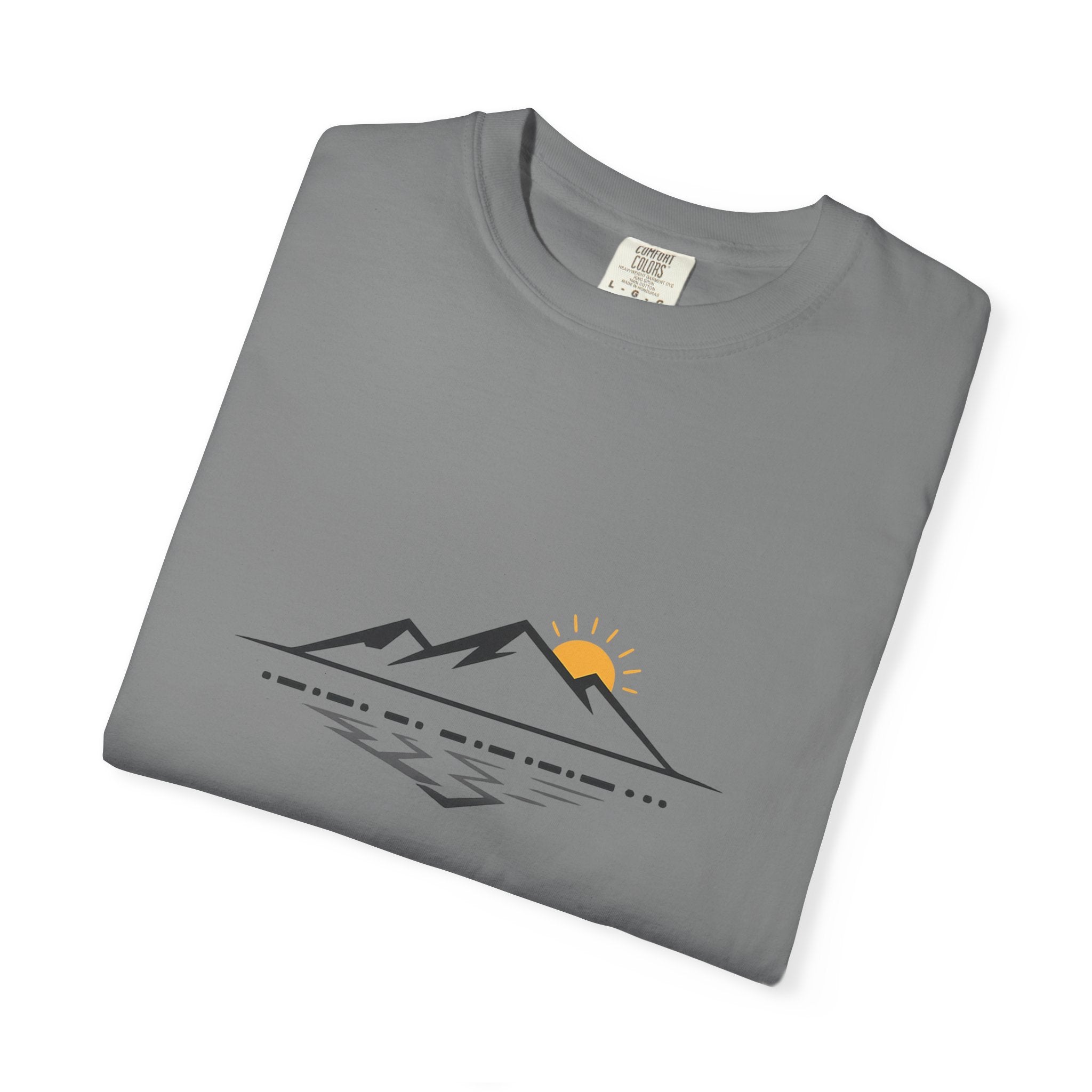 Minimal Mountain Sunset T-Shirt