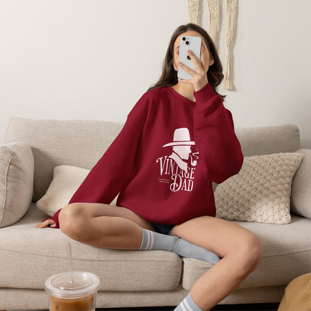 Vintage Dad Sweatshirt — Retro Father’s Day Crewneck