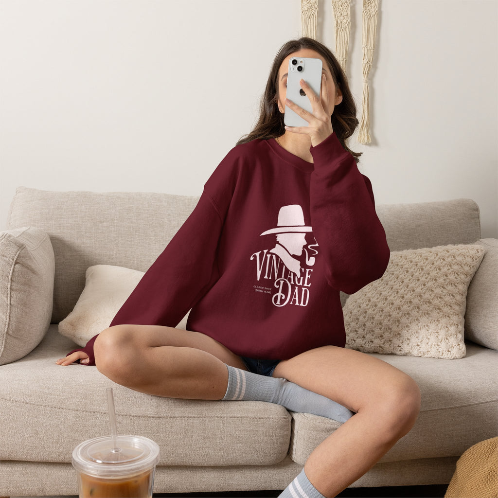 Vintage Dad Sweatshirt — Retro Father’s Day Crewneck