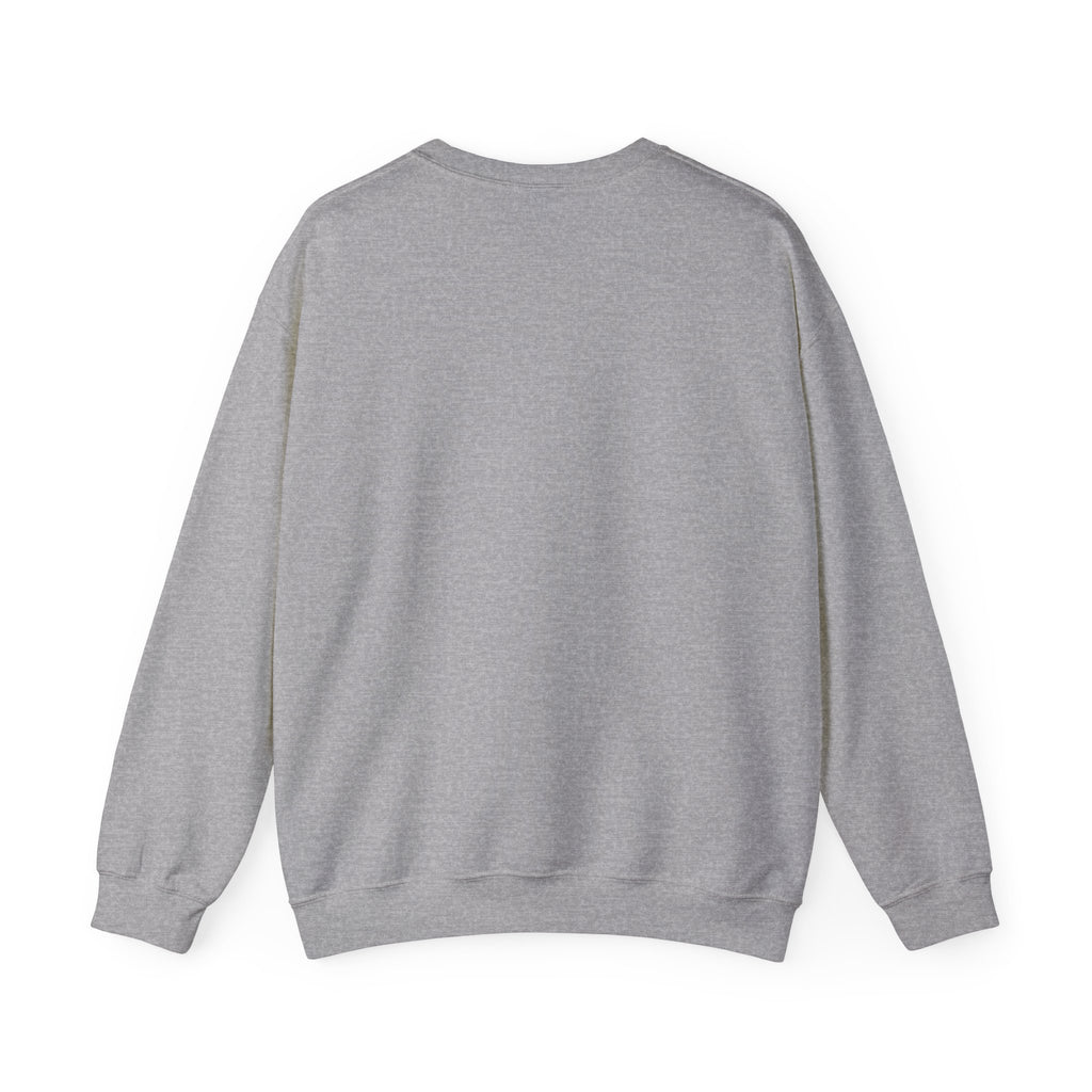 Crewneck Sweatshirt — Inspirational Tree Design: "Grow Through What You Go Through"