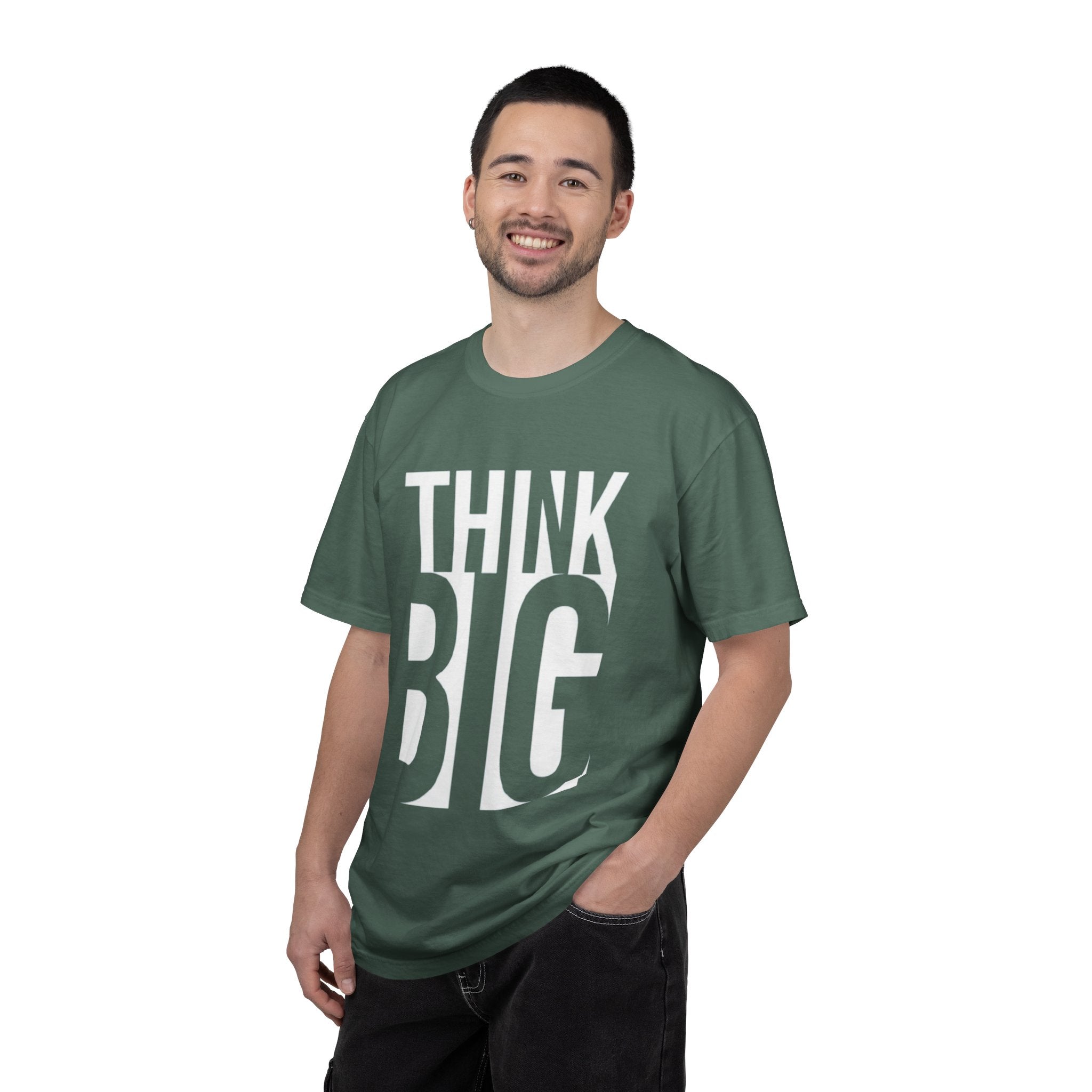 Think Big Graphic T-Shirt — Motivational Casual Tee