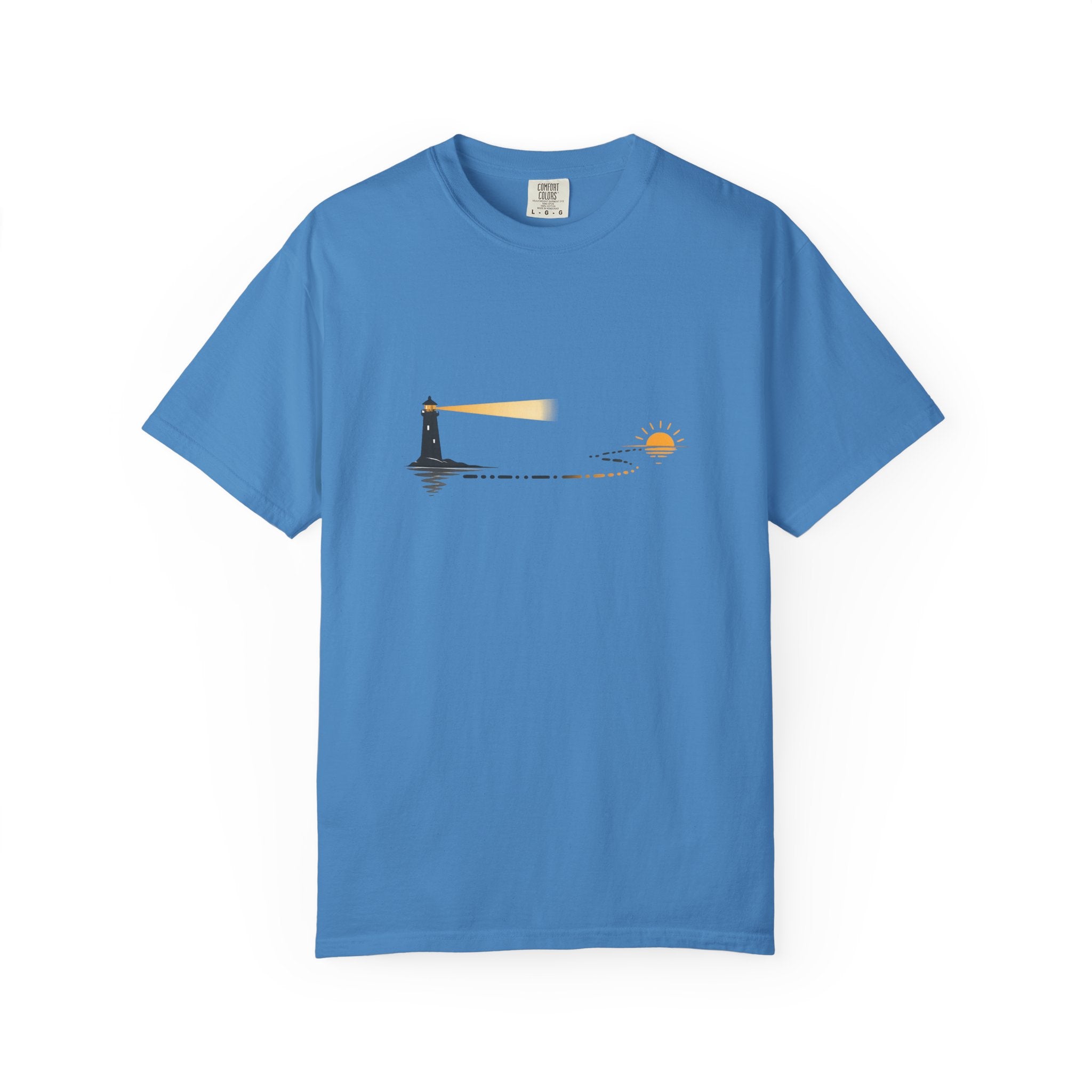 Lighthouse Sunset Graphic T-Shirt