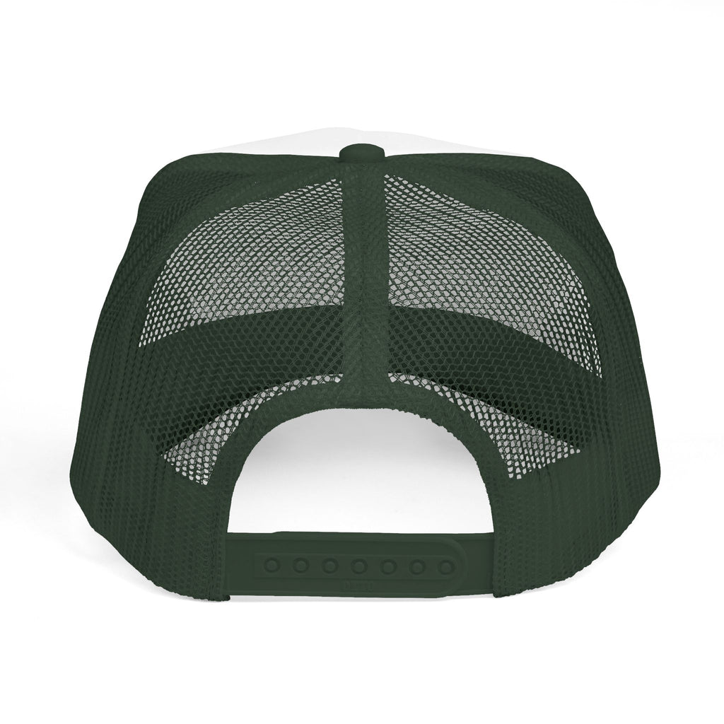 N Logo Trucker Cap — Minimal Monogram Mesh Hat