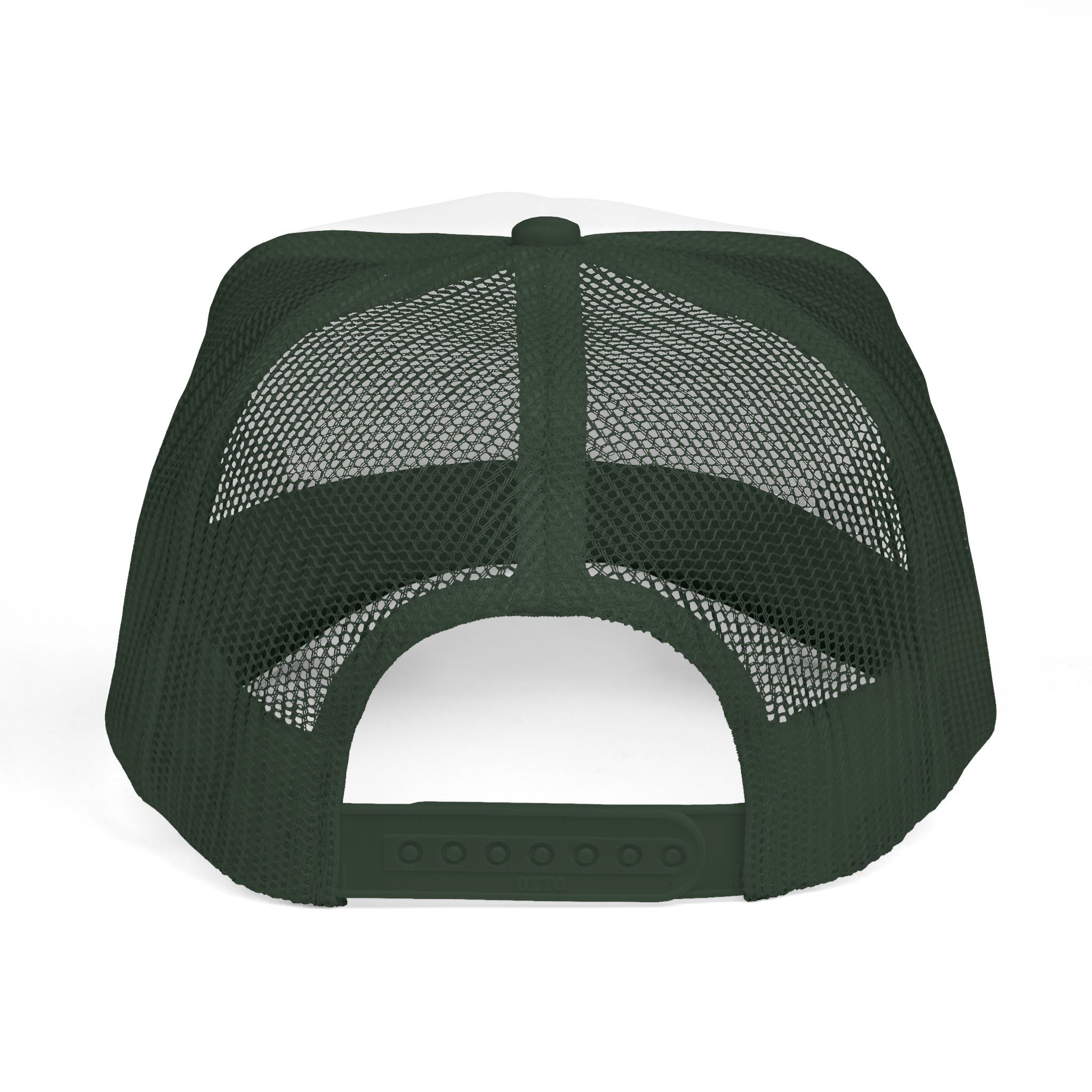 N Logo Trucker Cap — Minimal Monogram Mesh Hat