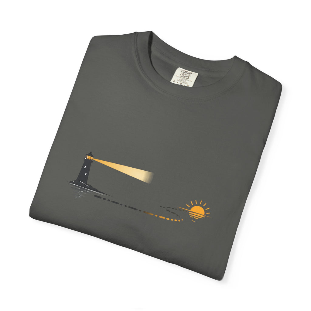 Lighthouse Sunset Graphic T-Shirt
