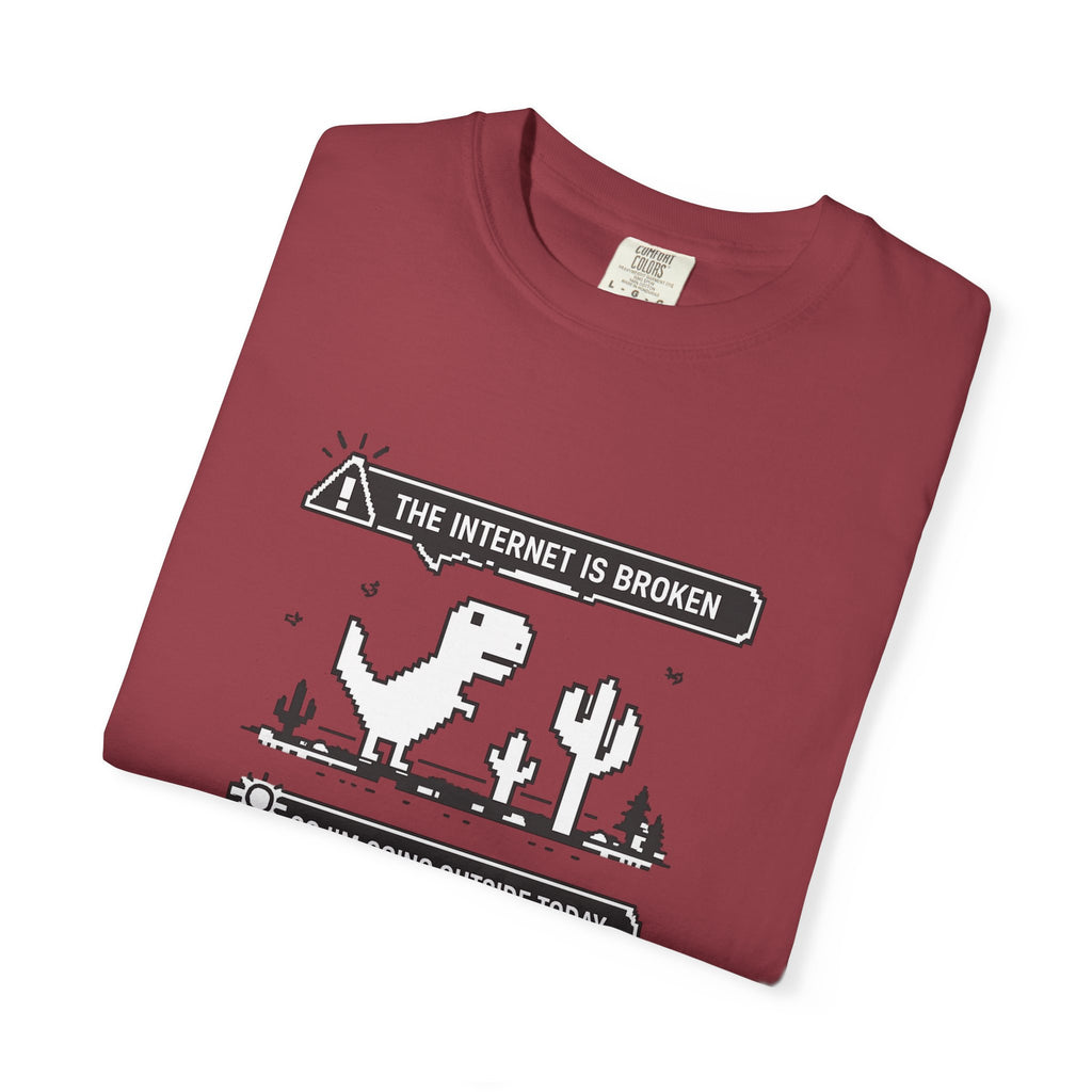 The Internet Is Broken — Dino Offline Graphic T-Shirt