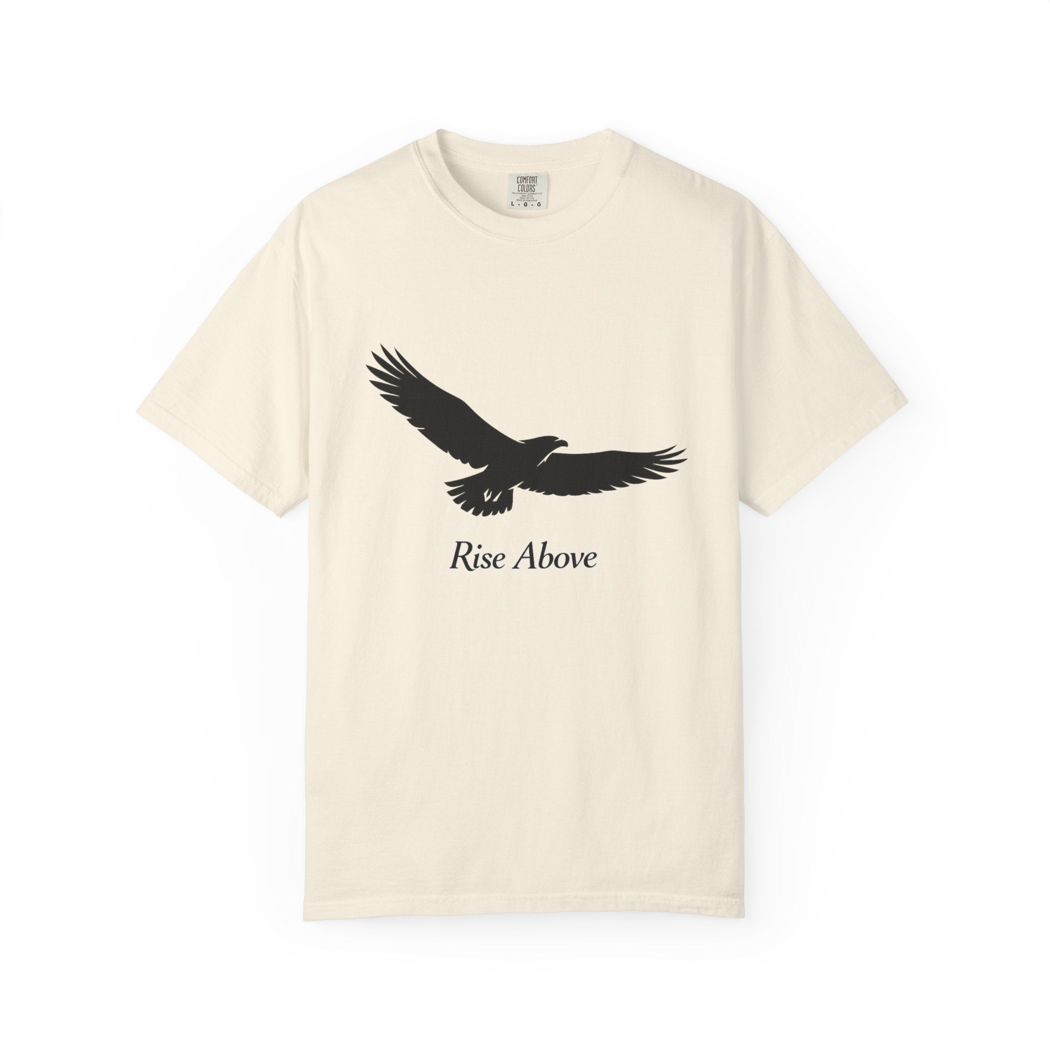 Eagle "Rise Above" T-Shirt — Inspirational Graphic Tee