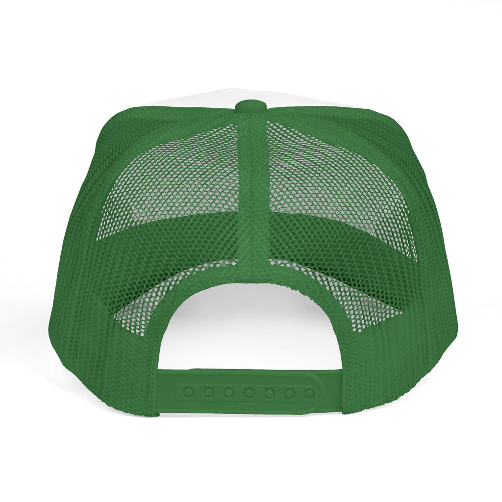 N Logo Trucker Cap — Minimal Monogram Mesh Hat
