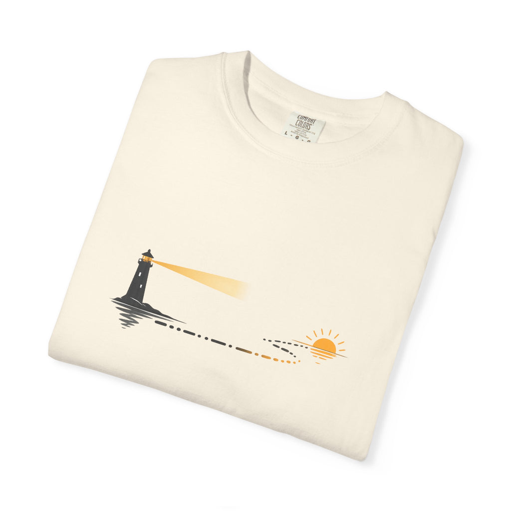 Lighthouse Sunset Graphic T-Shirt