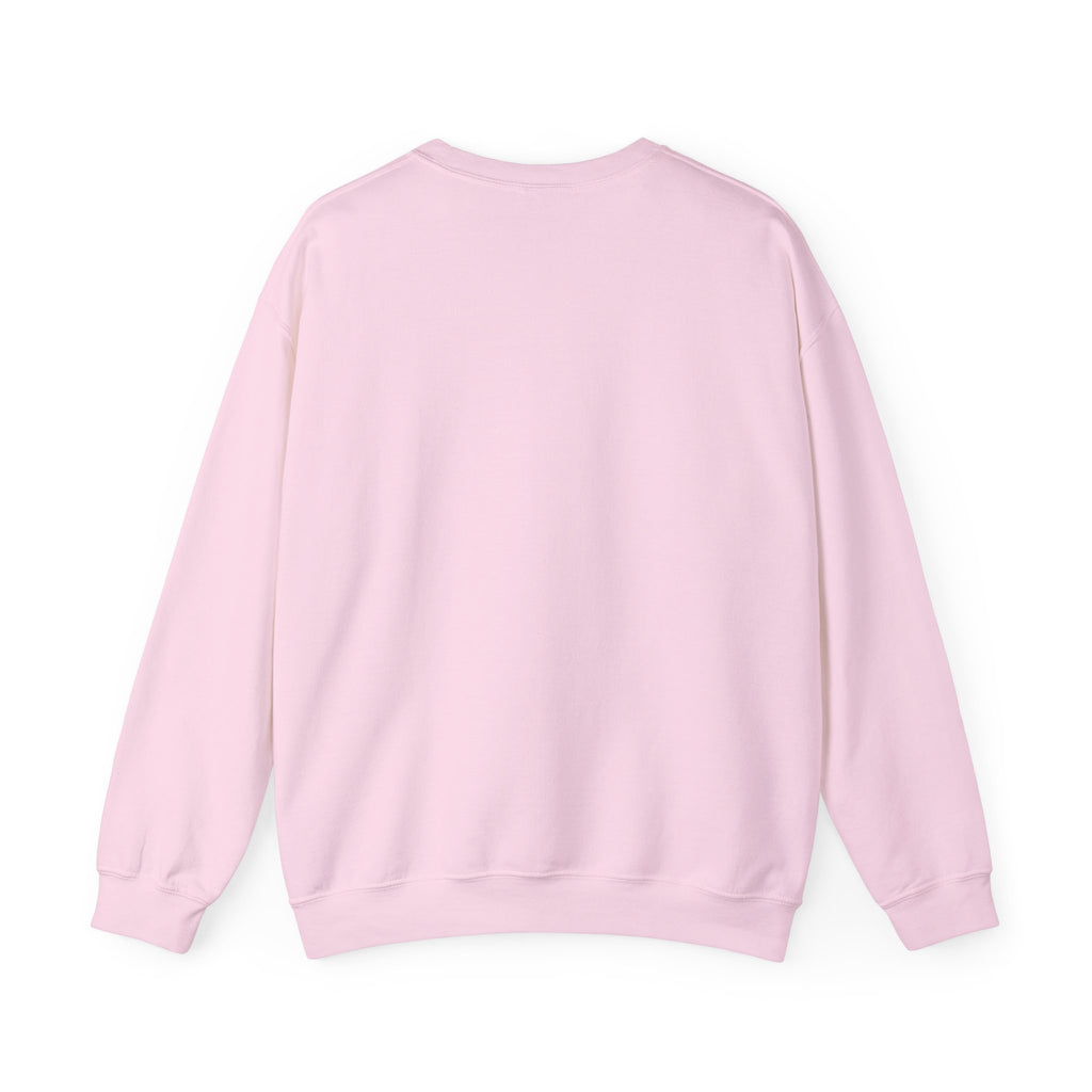Crewneck Sweatshirt — Inspirational Tree Design: "Grow Through What You Go Through"