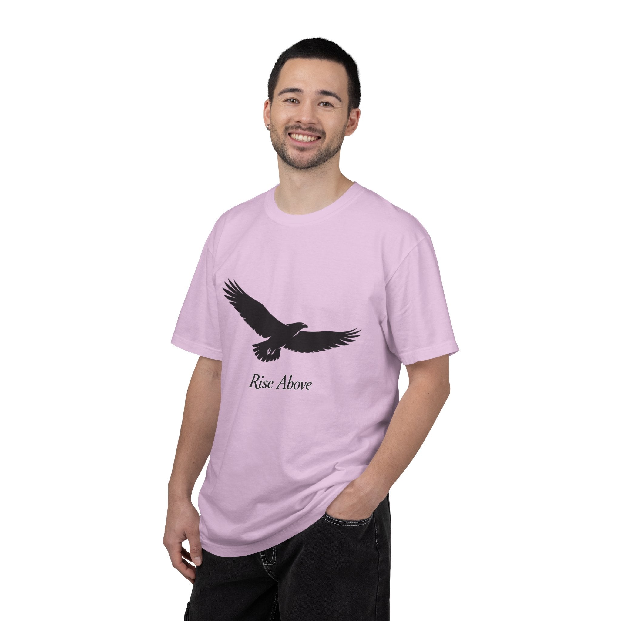 Eagle "Rise Above" T-Shirt — Inspirational Graphic Tee