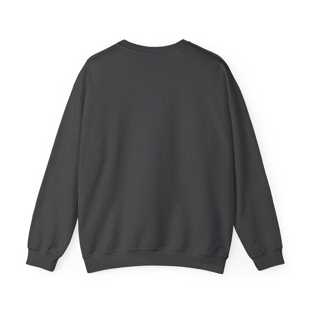 Crewneck Sweatshirt — Inspirational Tree Design: "Grow Through What You Go Through"