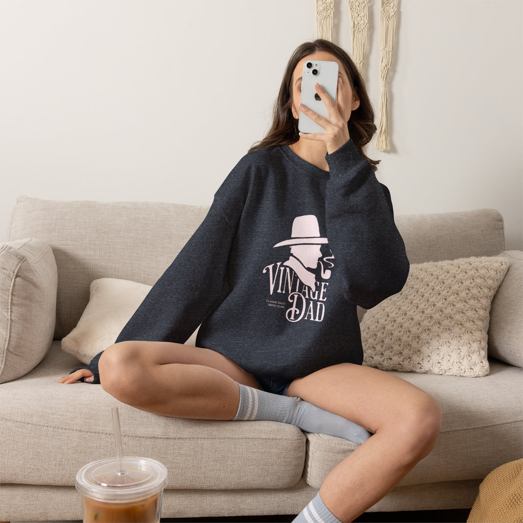 Vintage Dad Sweatshirt — Retro Father’s Day Crewneck