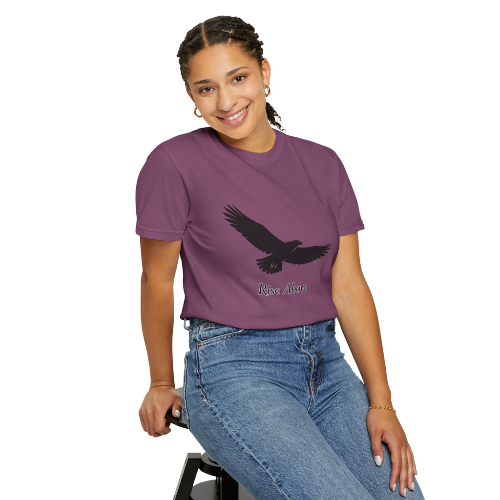 Eagle "Rise Above" T-Shirt — Inspirational Graphic Tee