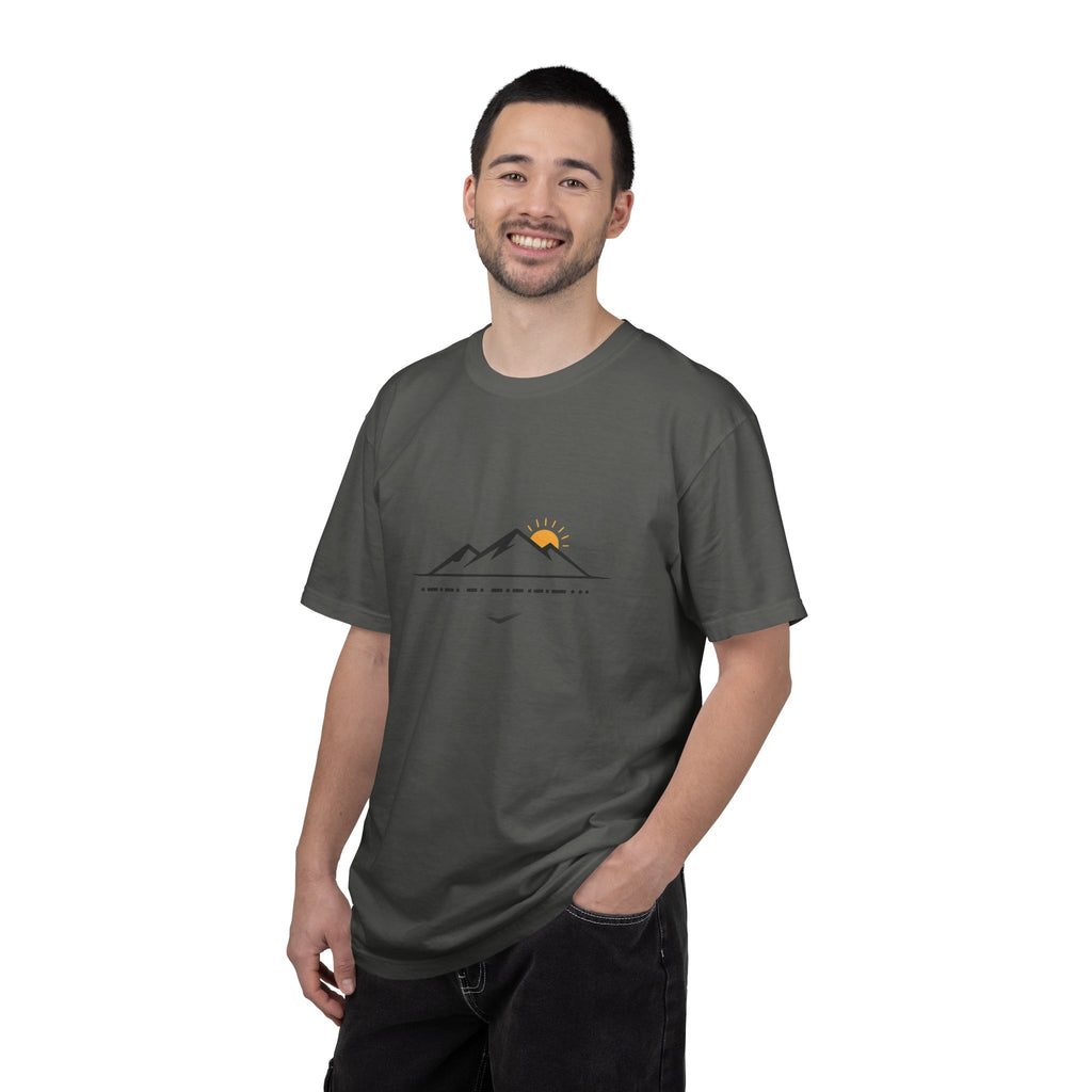 Minimal Mountain Sunset T-Shirt