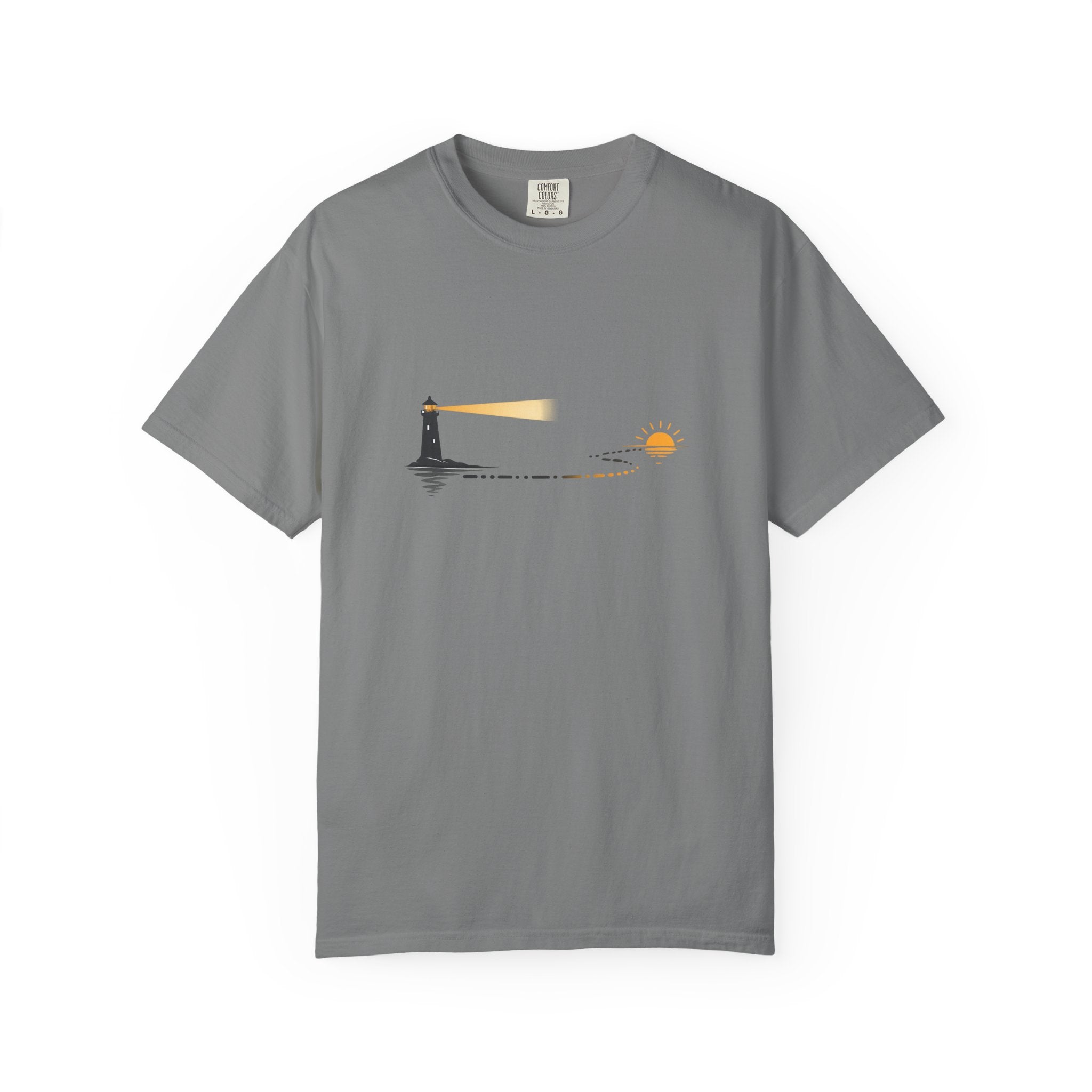 Lighthouse Sunset Graphic T-Shirt
