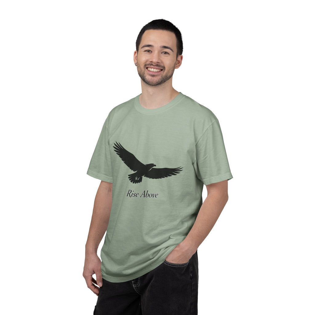 Eagle "Rise Above" T-Shirt — Inspirational Graphic Tee