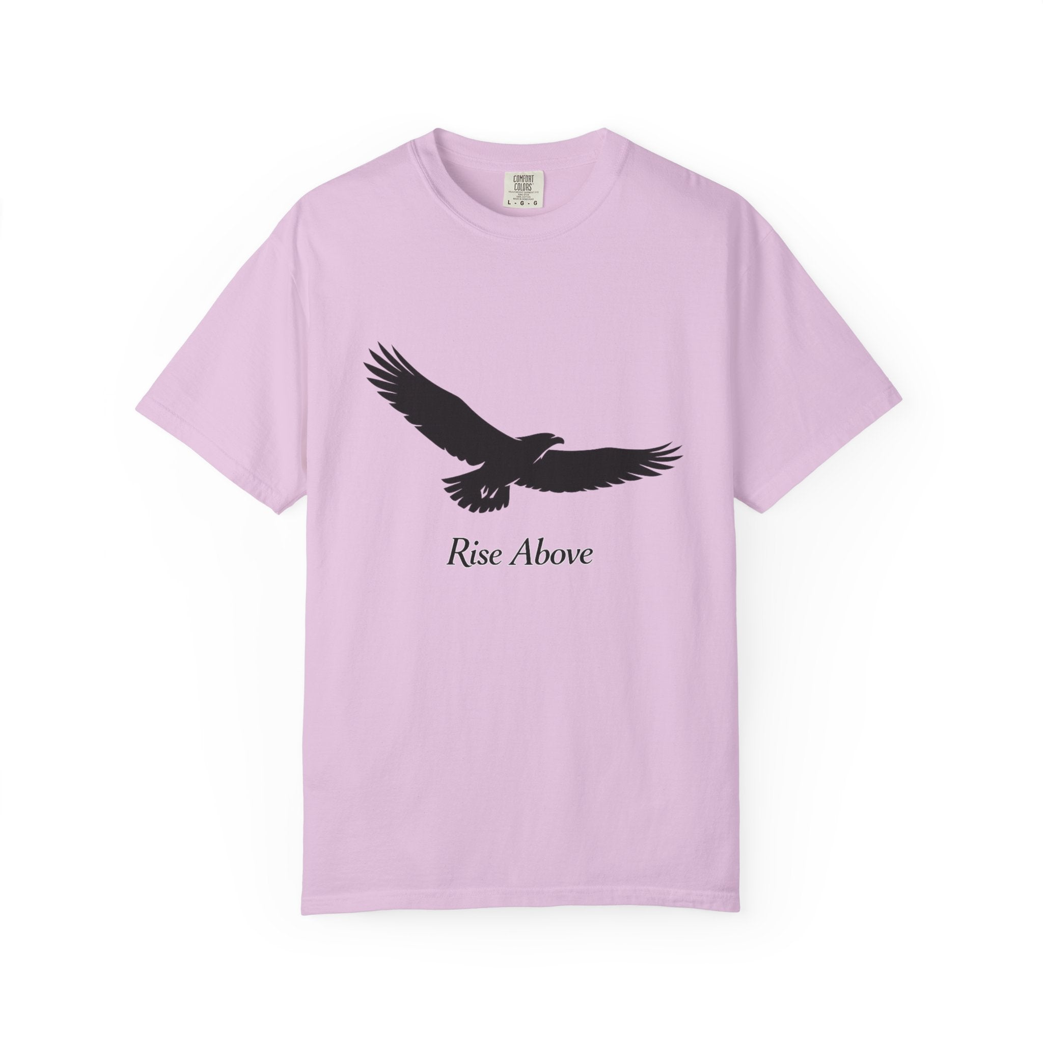 Eagle "Rise Above" T-Shirt — Inspirational Graphic Tee