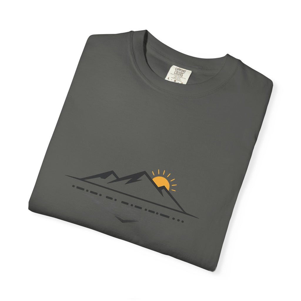 Minimal Mountain Sunset T-Shirt