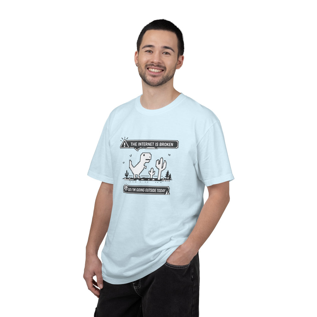 The Internet Is Broken — Dino Offline Graphic T-Shirt