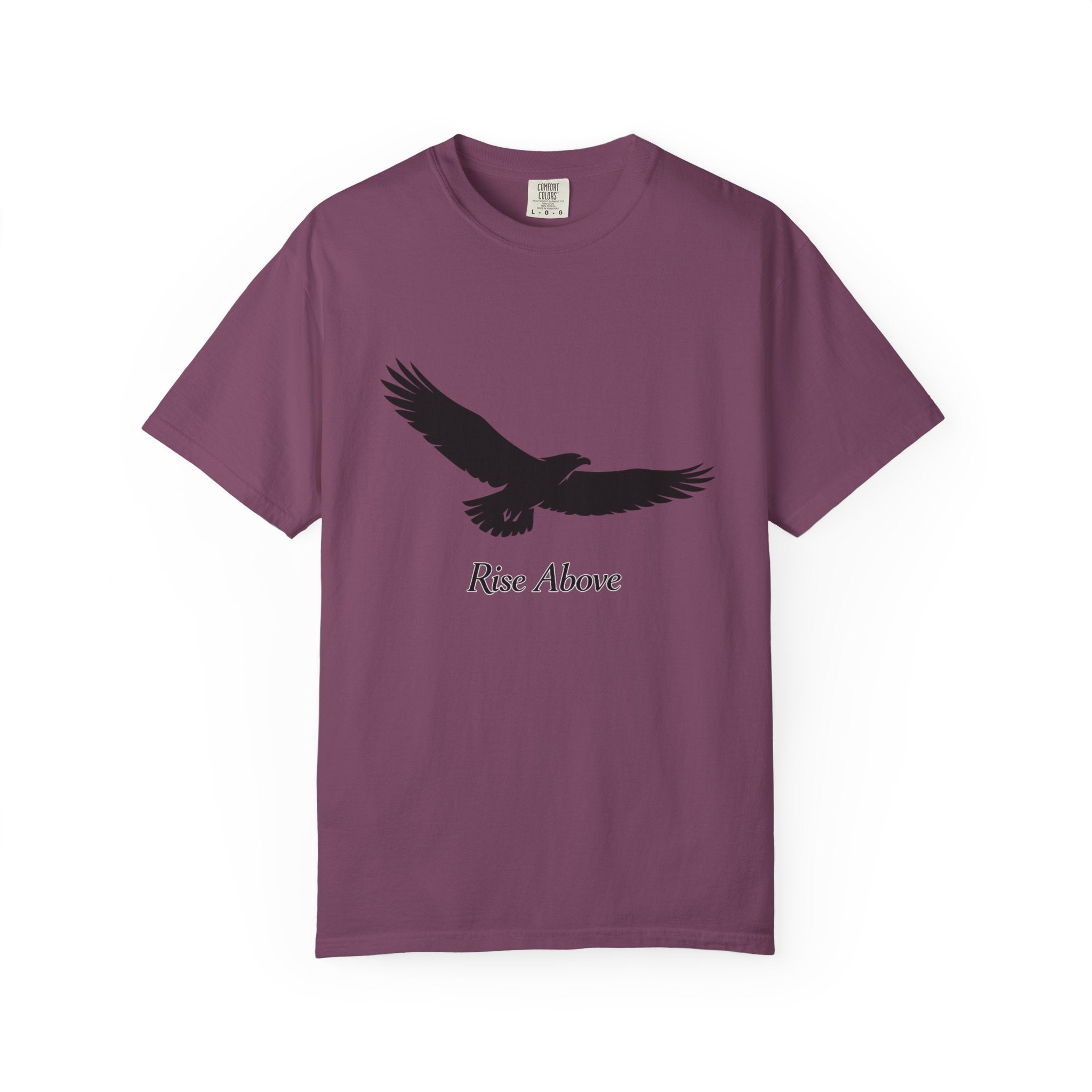 Eagle "Rise Above" T-Shirt — Inspirational Graphic Tee