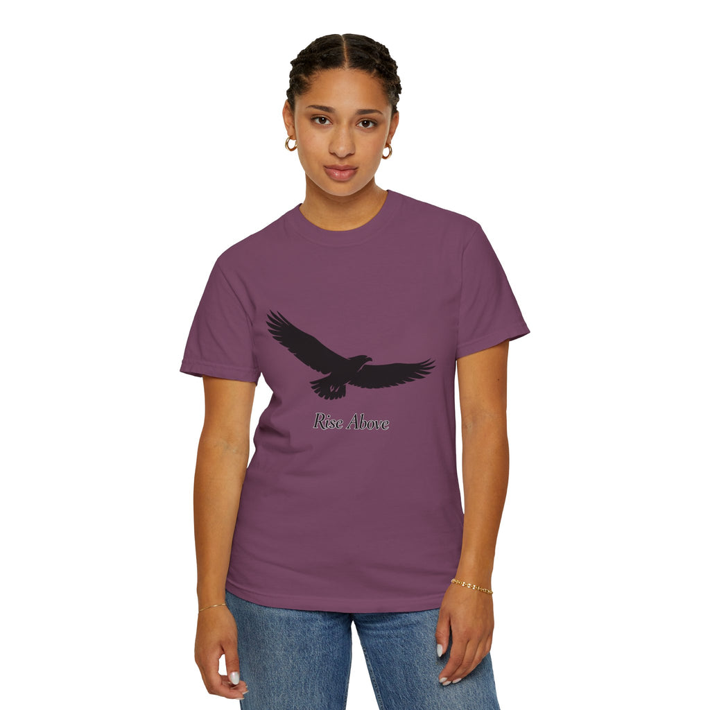 Eagle "Rise Above" T-Shirt — Inspirational Graphic Tee