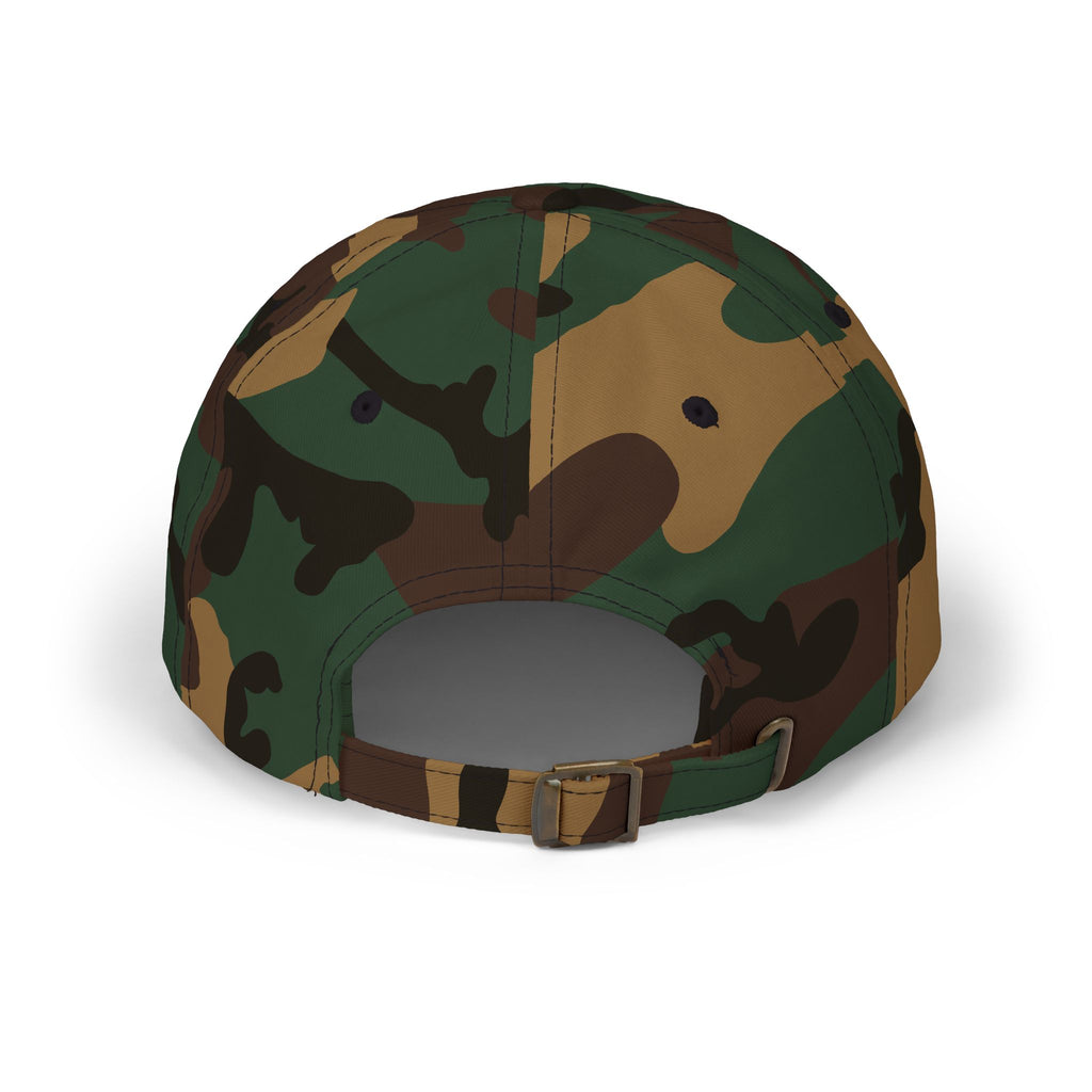 Deer Skull Dad Cap — Minimal Rustic Antler Baseball Hat